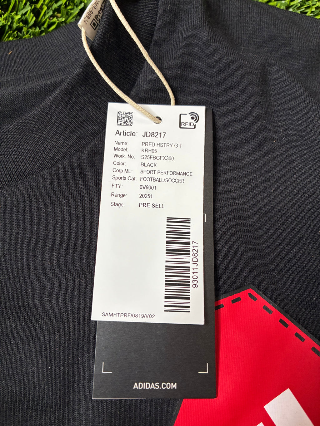 Adidas Predator Shirt SAMPLE Size Medium