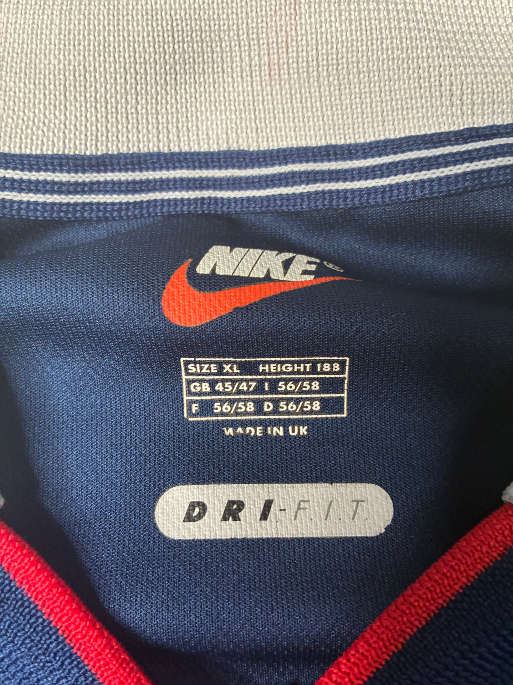 Nike Russia 1998 World Cup Home Jersey Size Men's XL