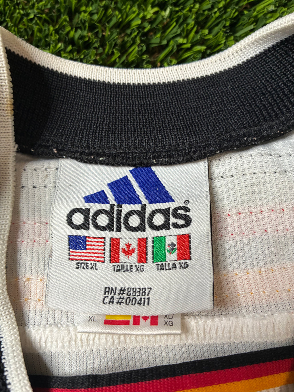 Adidas Germany 1998 World Cup Home Jersey Size Men's XL