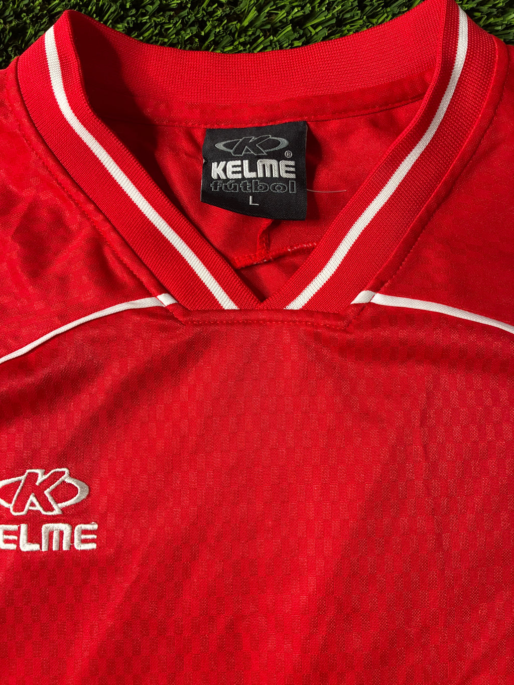 Red Custom Kelme Jersey Size XL