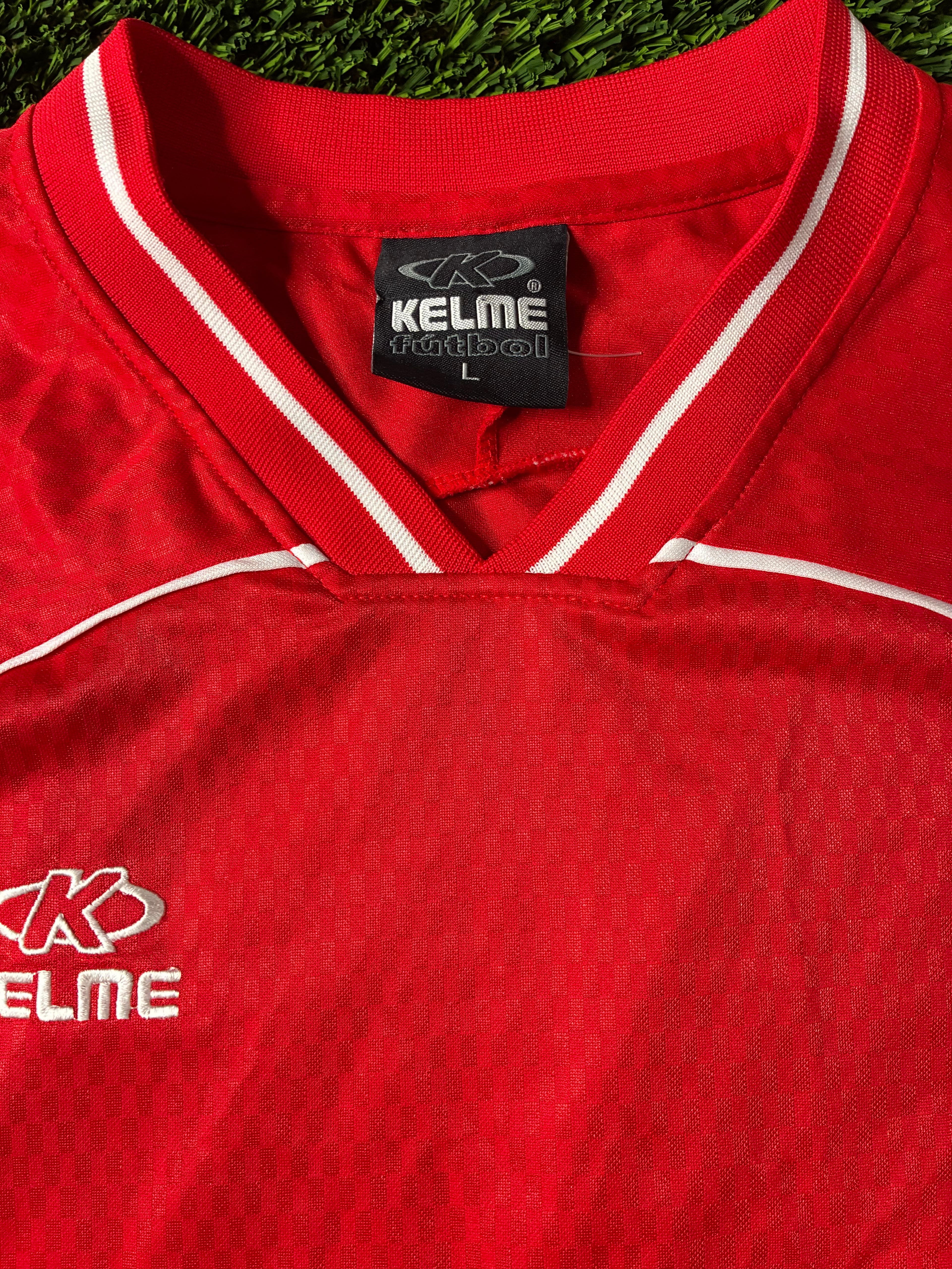 Red Custom Kelme Jersey Size XL
