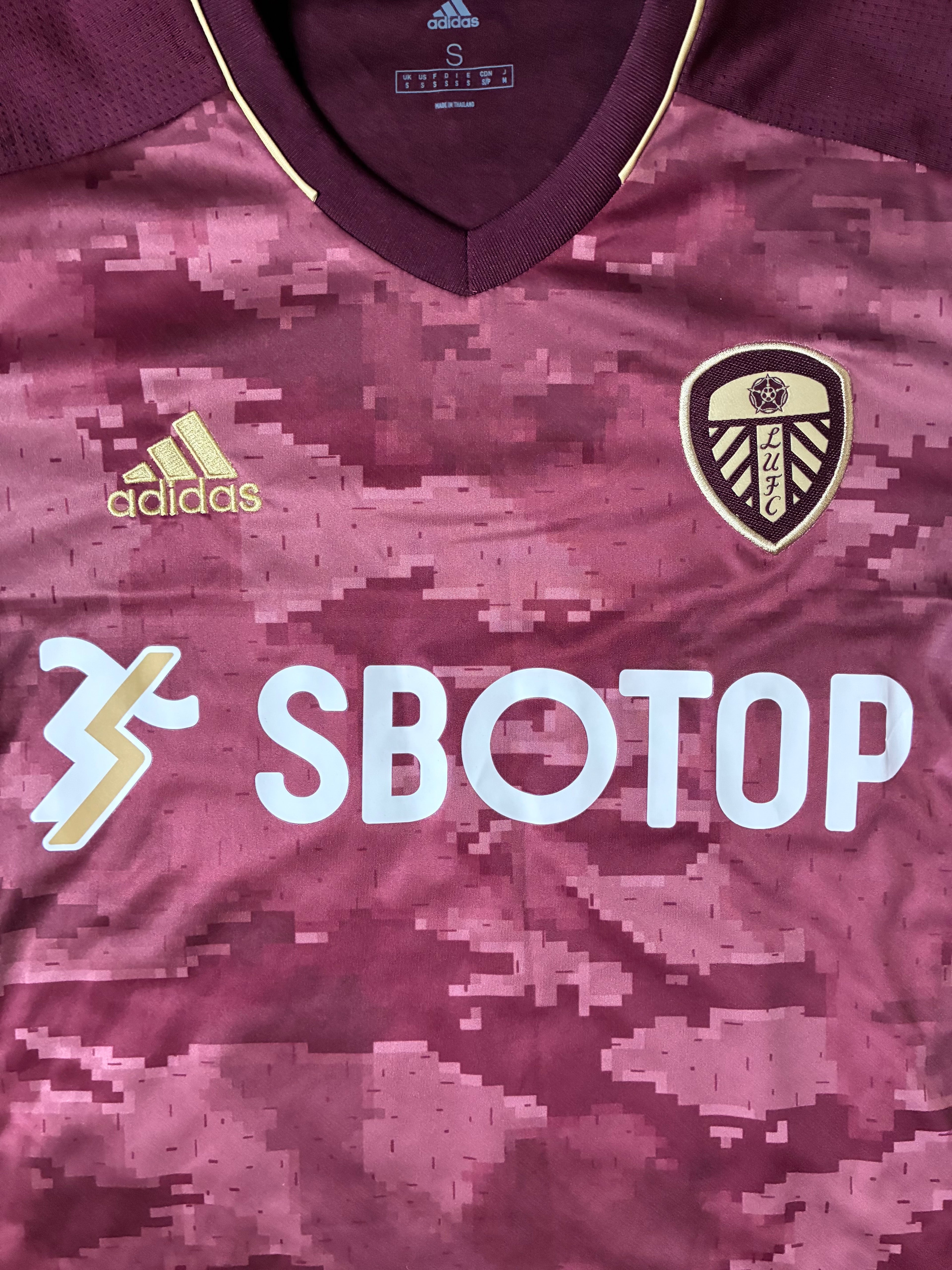 Adidas Harrison #22 Leeds United 20/21 Third Size Small