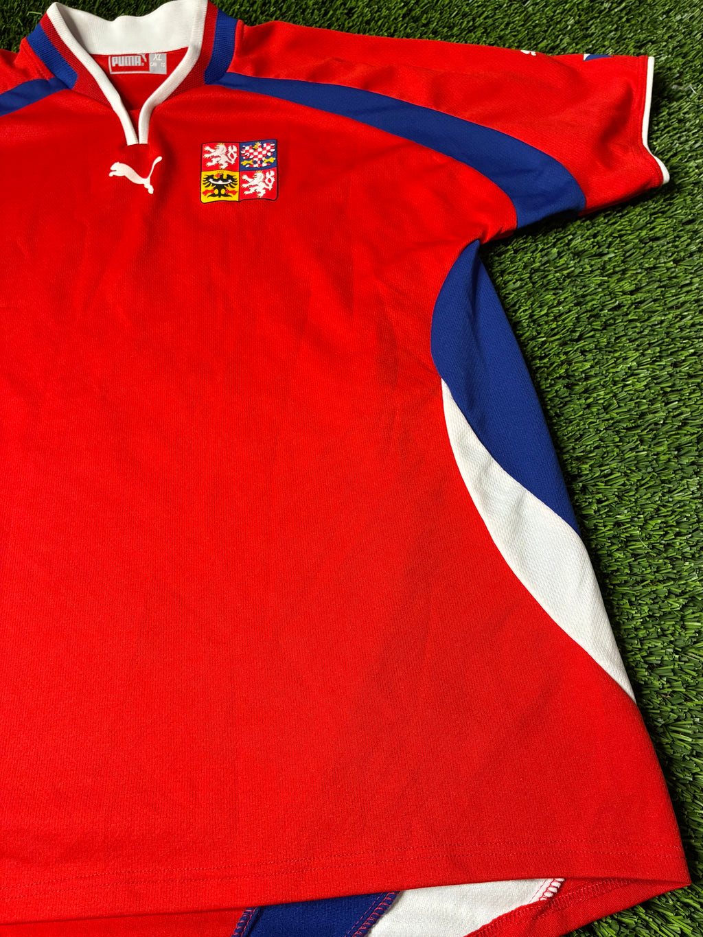 Puma Czech Republic 00-02 Home Jersey Size Men's XL