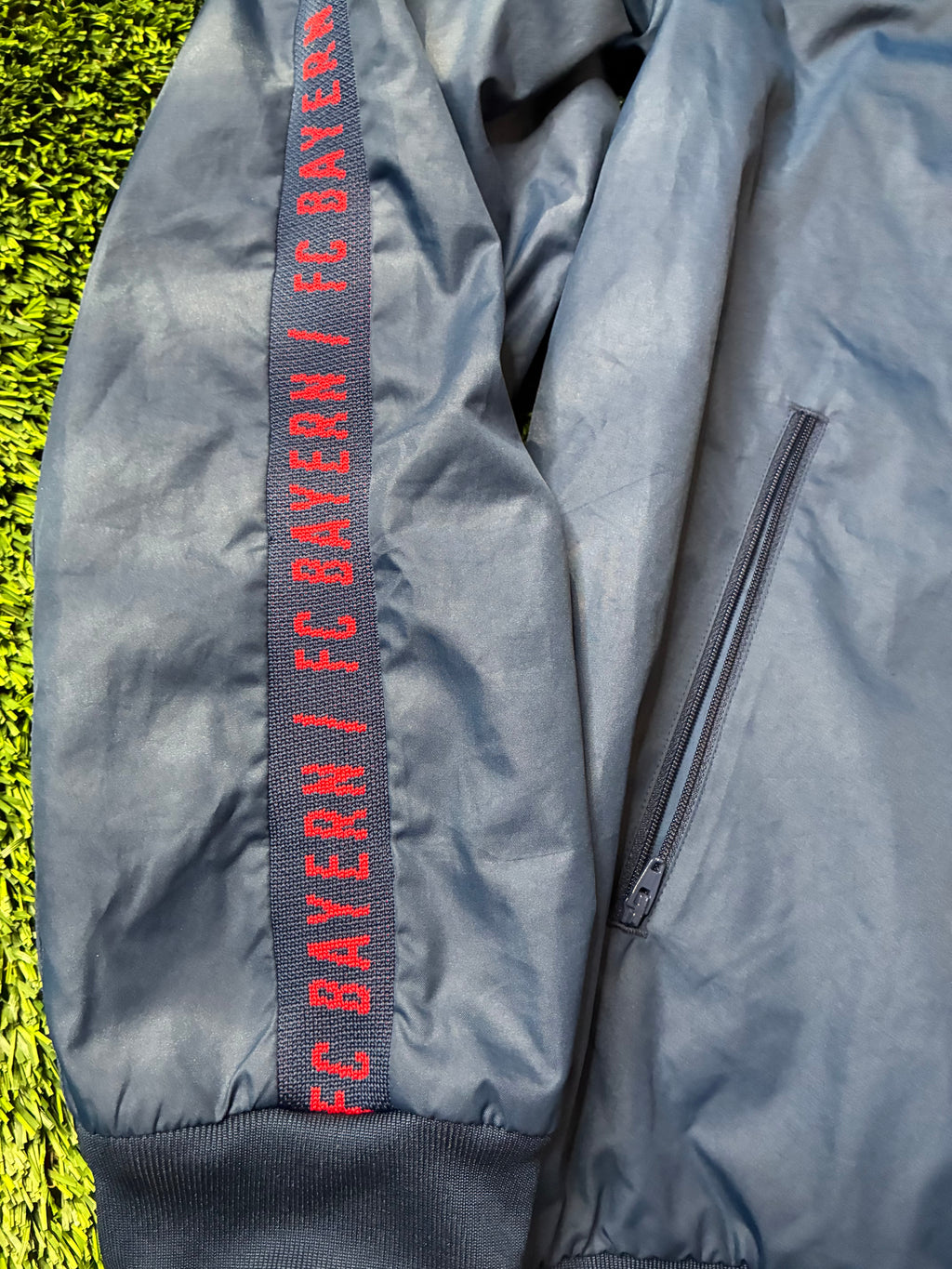 Adidas Bayern Munich Bomber Jacket Size Large