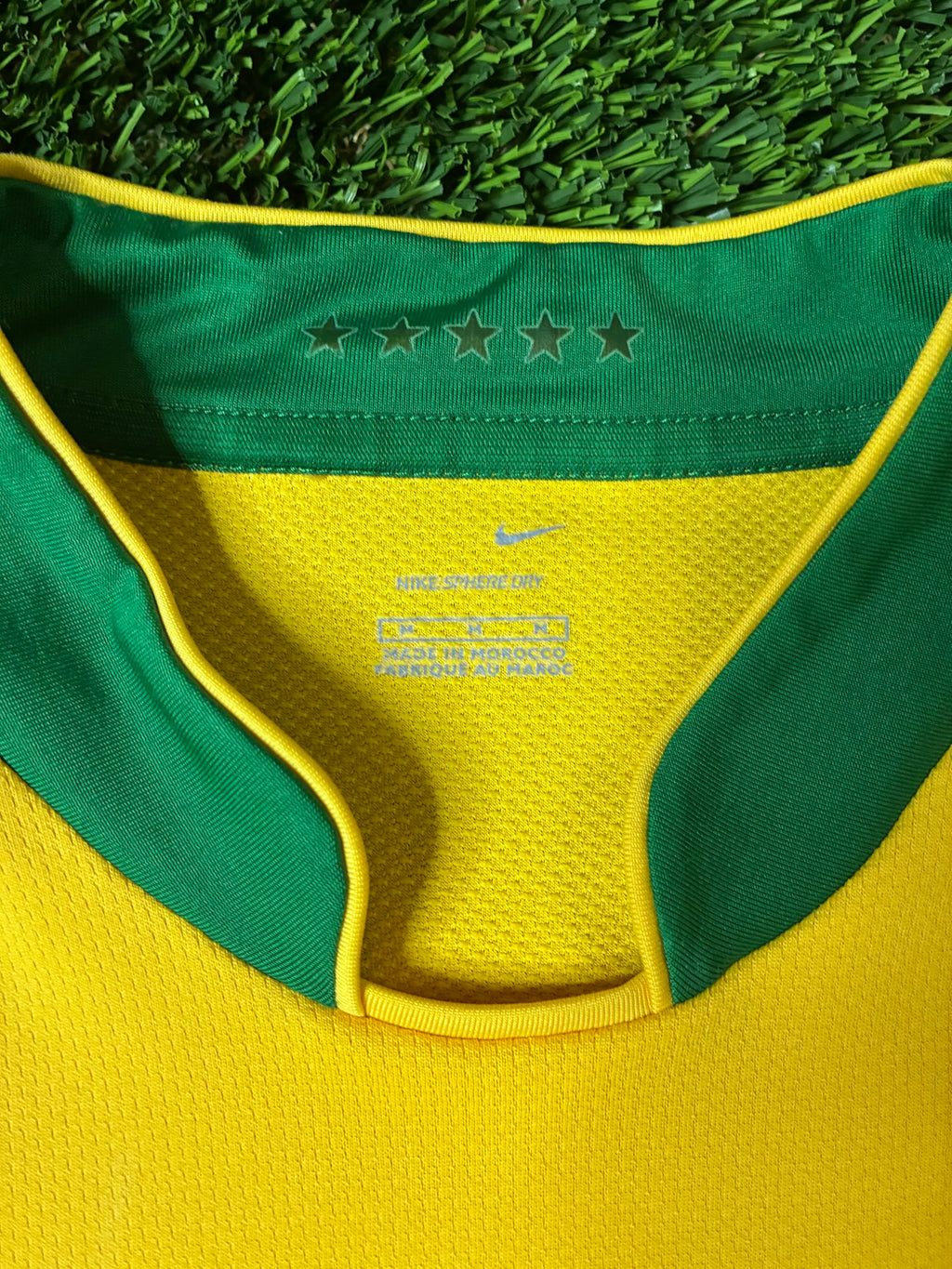 Nike Ronaldinho #10 Brazil 2006 World Cup Home Jersey Size Men’s Medium
