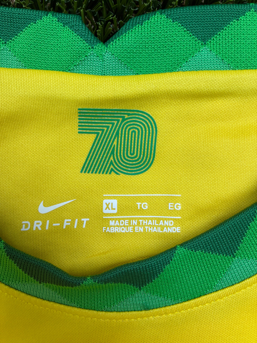 Replica Brazil 20/21 Home Jersey Size Men's XL