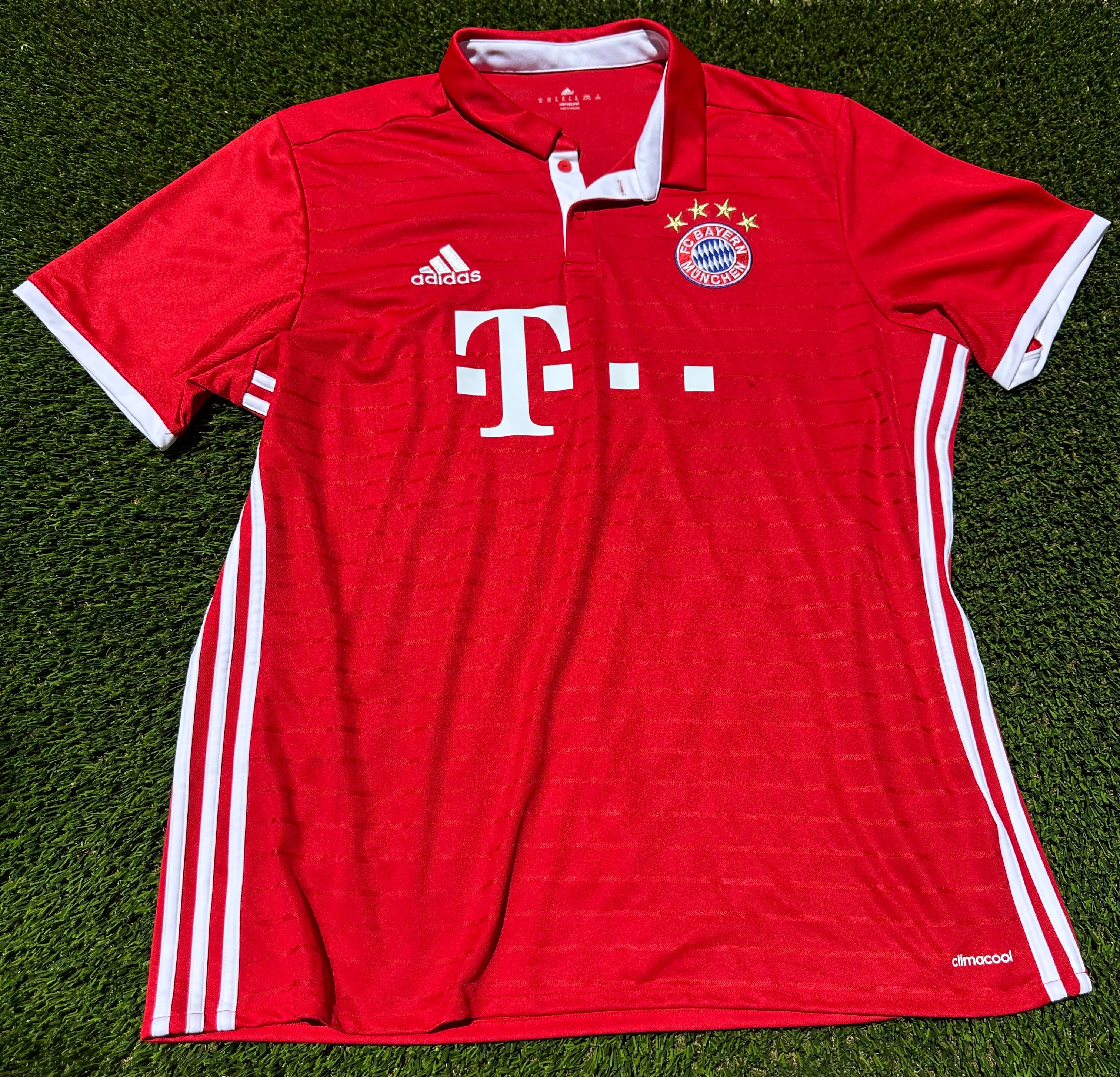 Adidas Bayern Munich 16/17 Home Jersey Size Men's XL