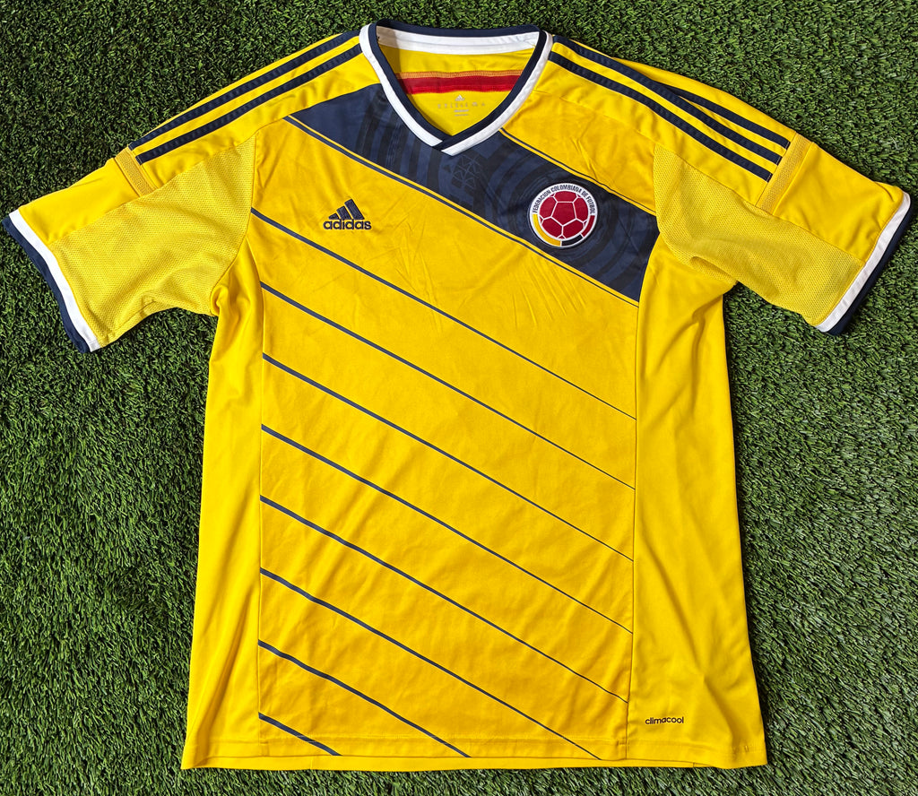 Adidas Colombia 2014 World Cup Jersey Size Men's XL