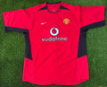Nike Manchester United 02/04 Home Jersey Size Men's XL