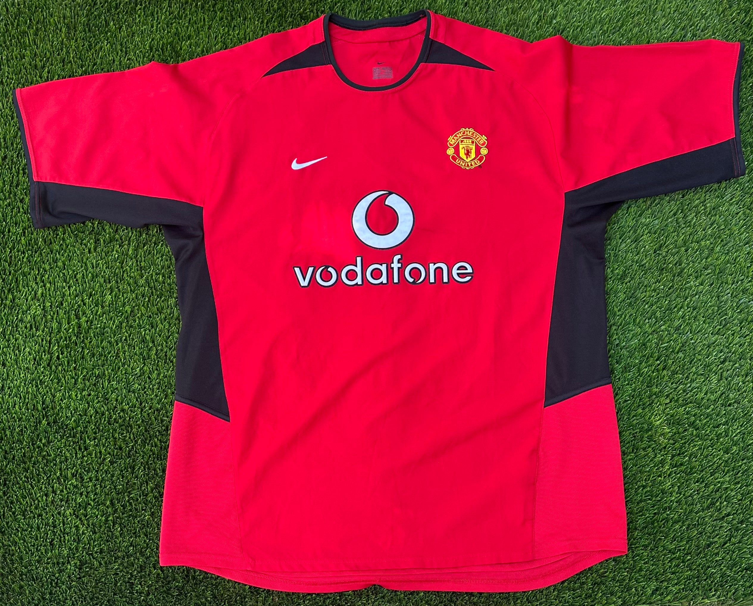 Nike Manchester United 02/04 Home Jersey Size Men's XL