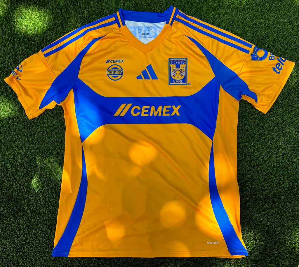 Adidas Tigres 24/25 Home Jersey Size Men's XL NWT
