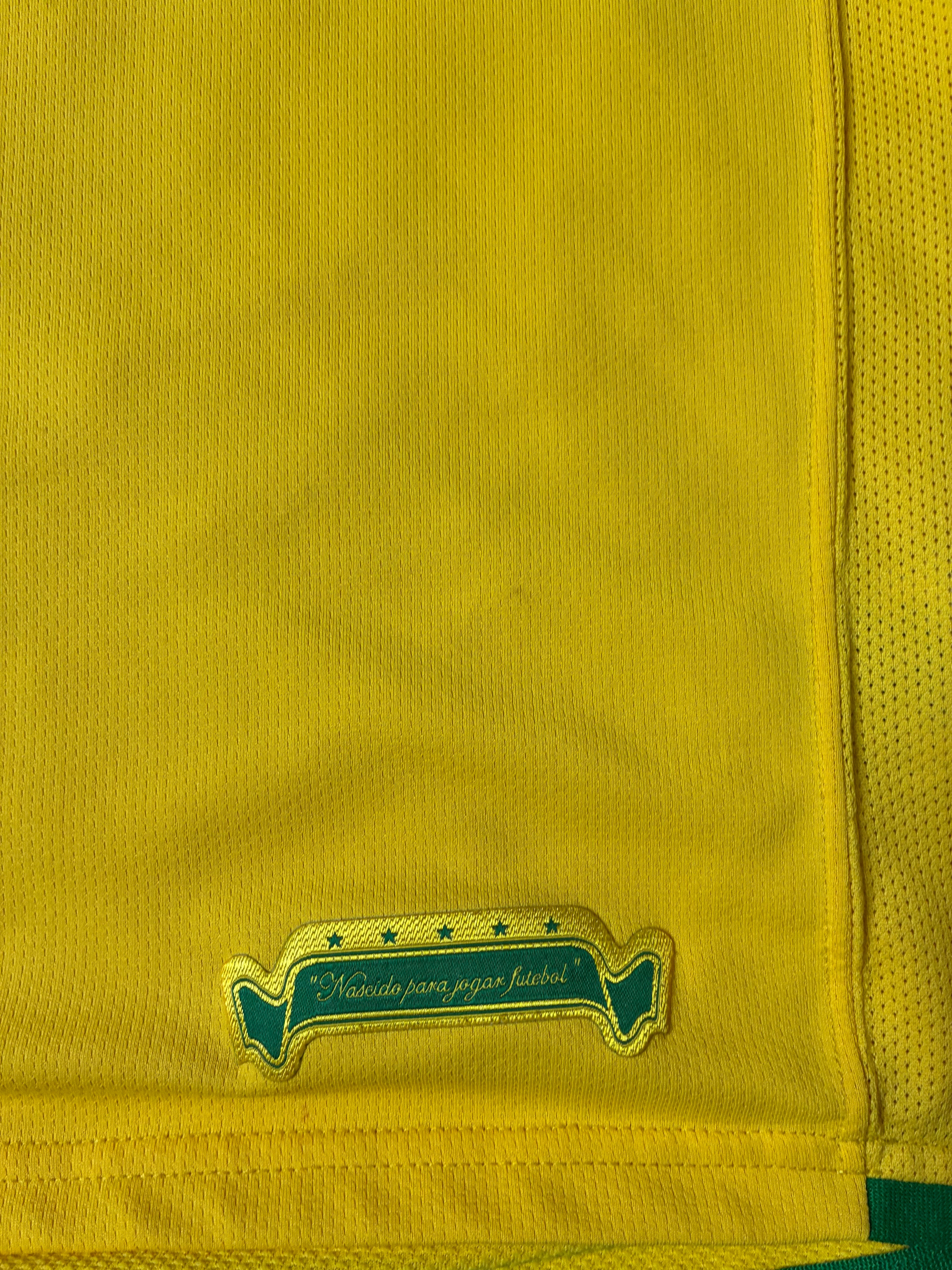 Nike Ronaldinho #10 Brazil 2006 World Cup Home Jersey Size Men’s Medium