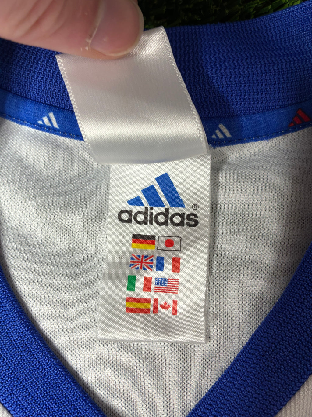 Adidas France 2002 World Cup Away Jersey Size Medium