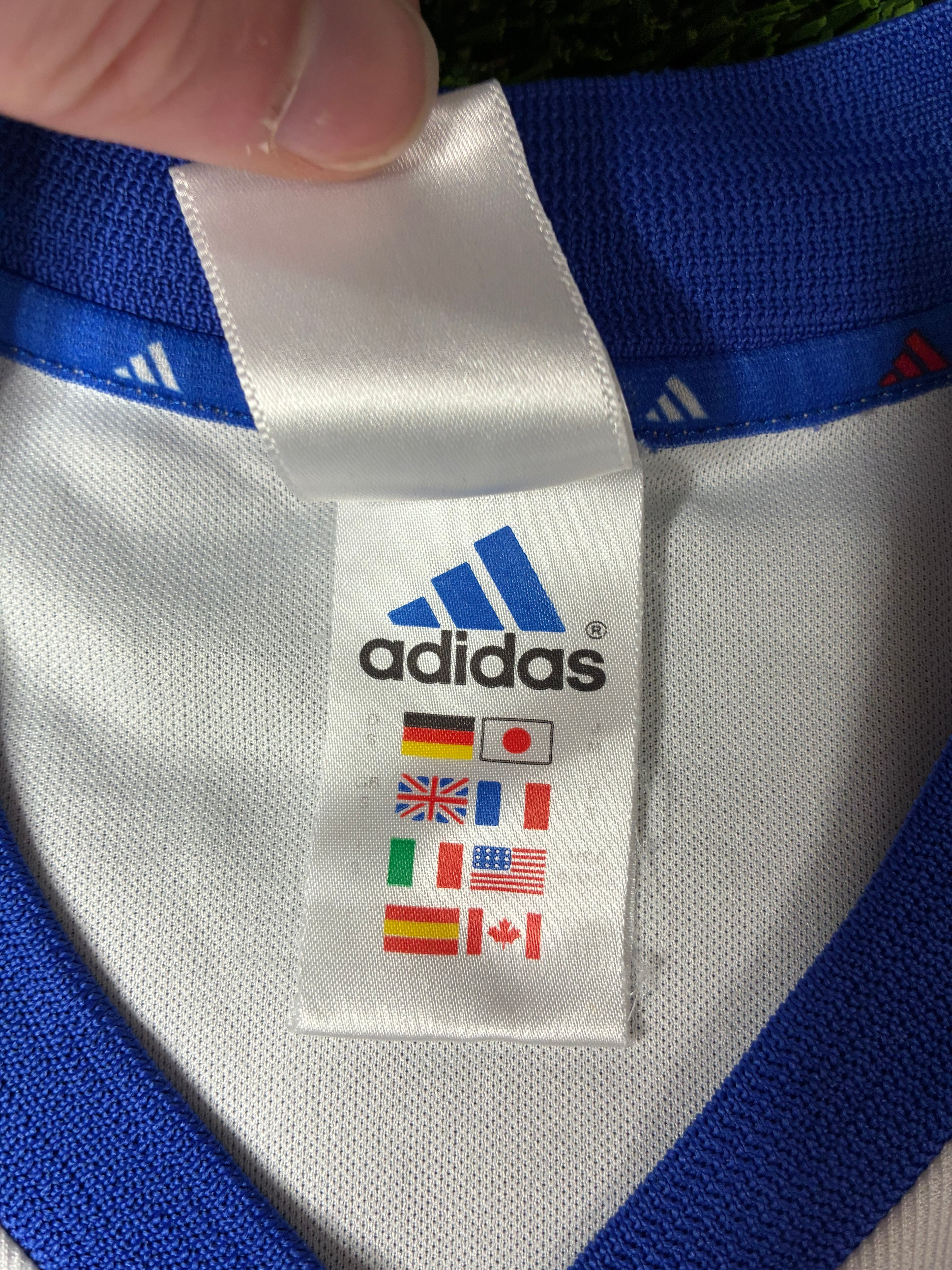 Adidas France 2002 World Cup Away Jersey Size Medium