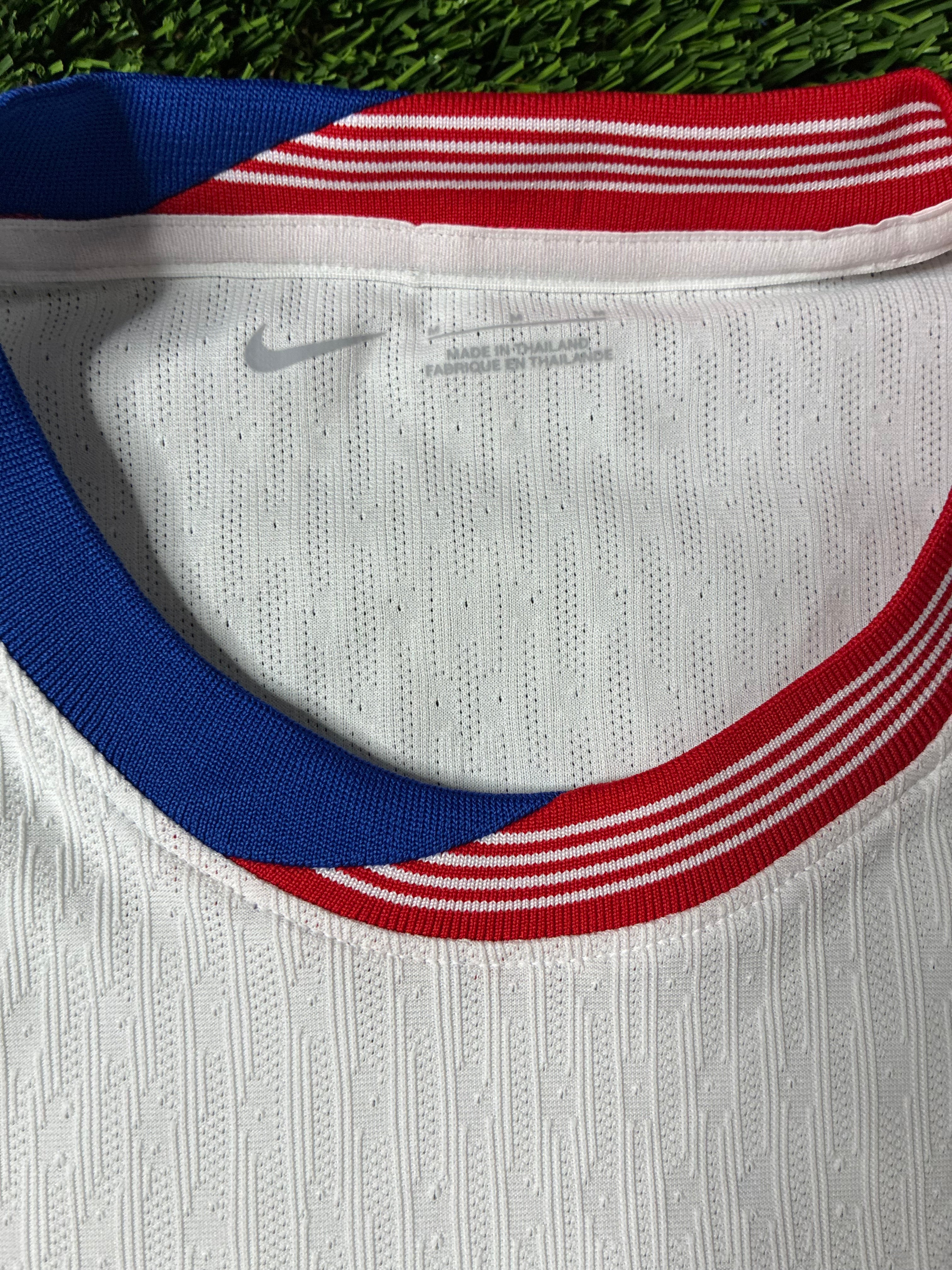 White Custom Nike USA Jersey Size Medium