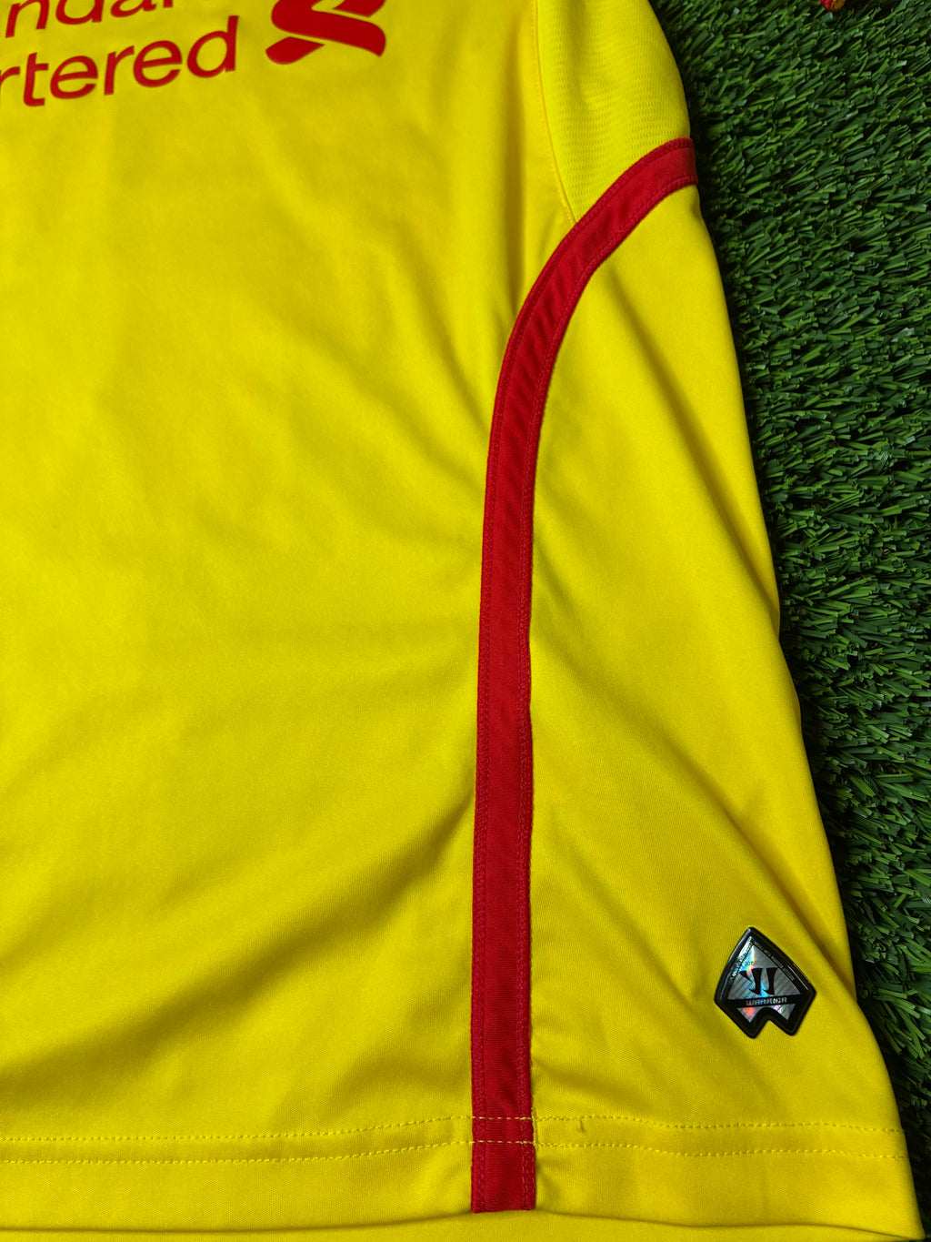 Warrior Balotelli #45 Liverpool 14/15 Away Jersey Size Men's Medium