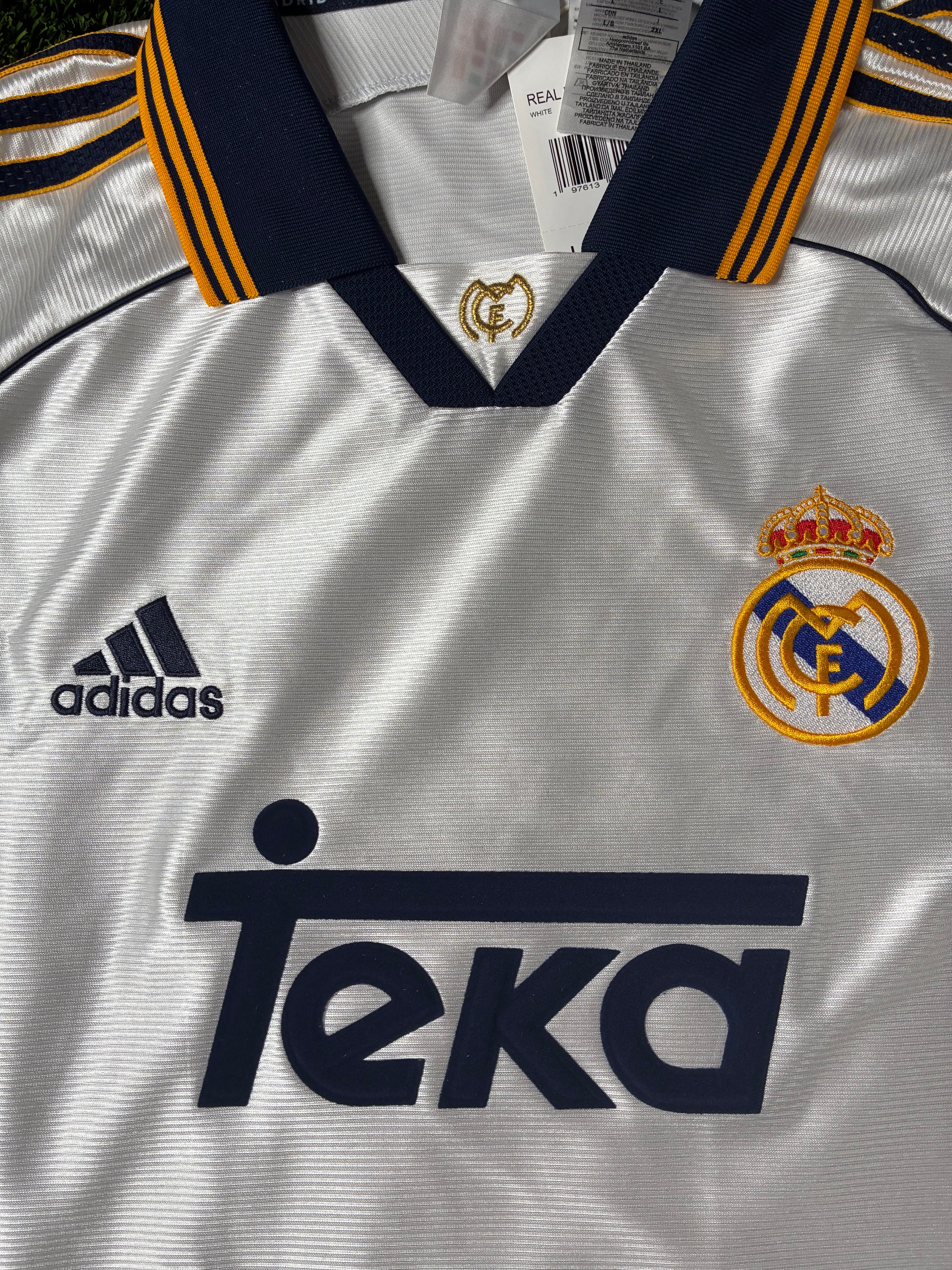 Adidas Real Madrid 99/00 Home Jersey Reissue
