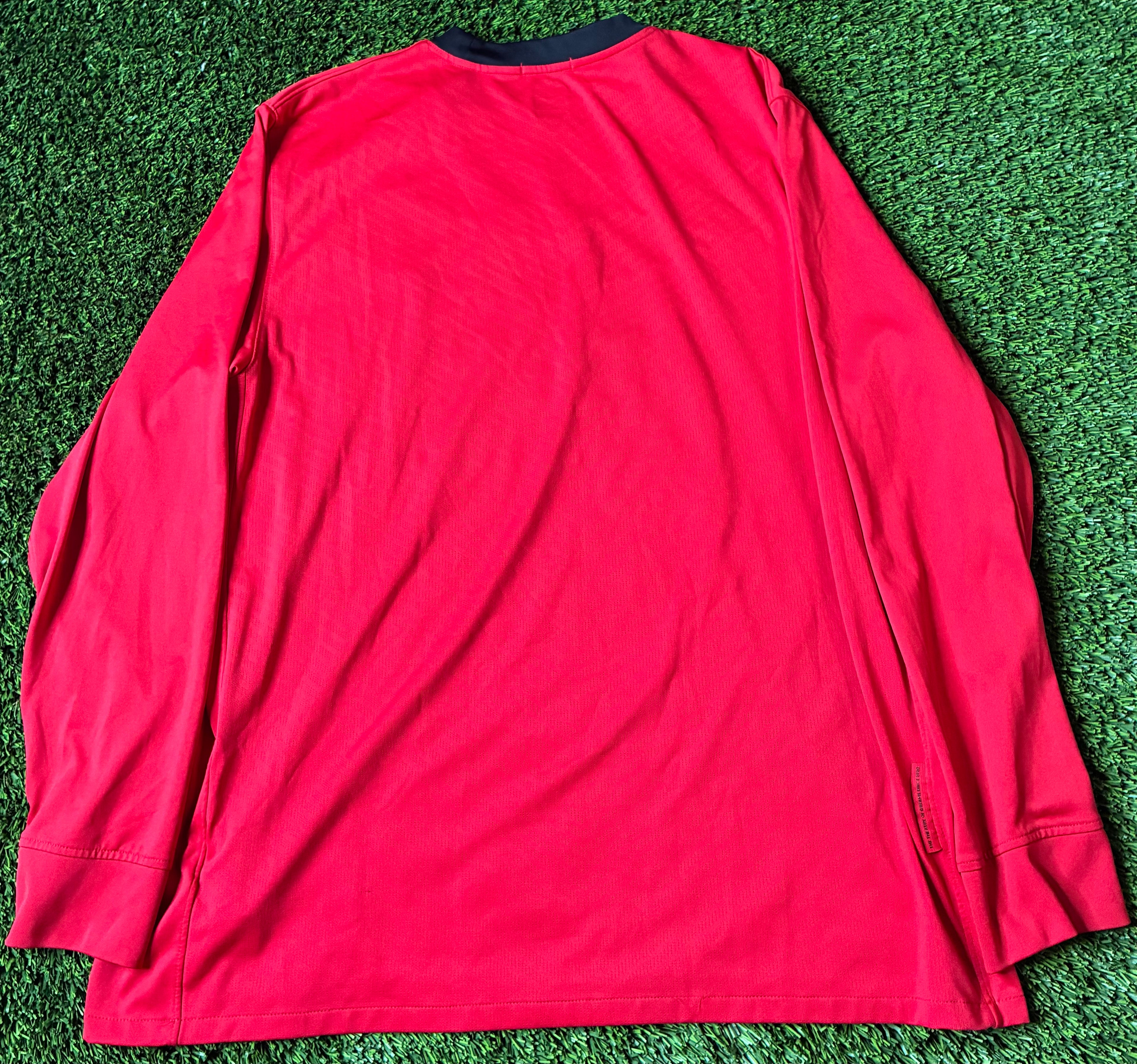 Nike Manchester United 09/10 LS Home Jersey Size XL