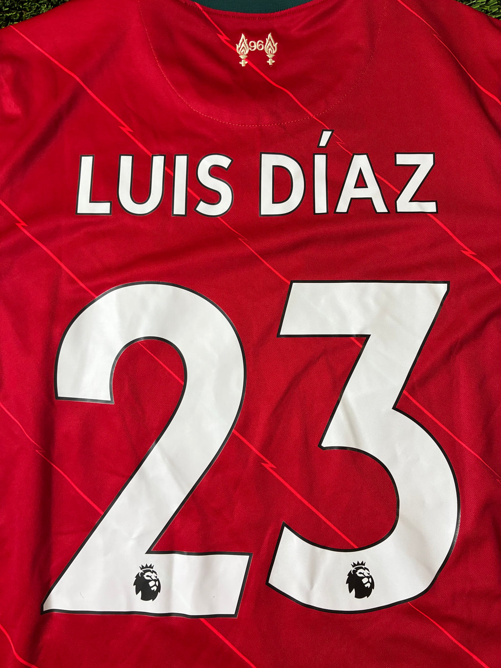 Nike Luis Diaz #23 Liverpool FC 21/22 Home Size Medium