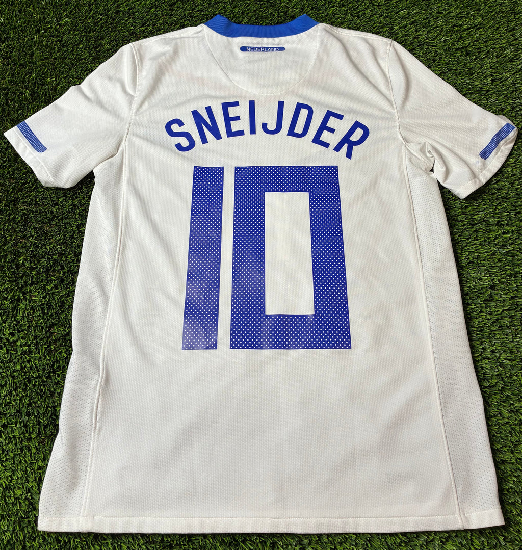 Nike Sneijder #10 Netherlands 2010 World Cup Away Jersey Size Men's Small