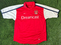 Nike Arsenal 99/00 Home Jersey Size Men's XL