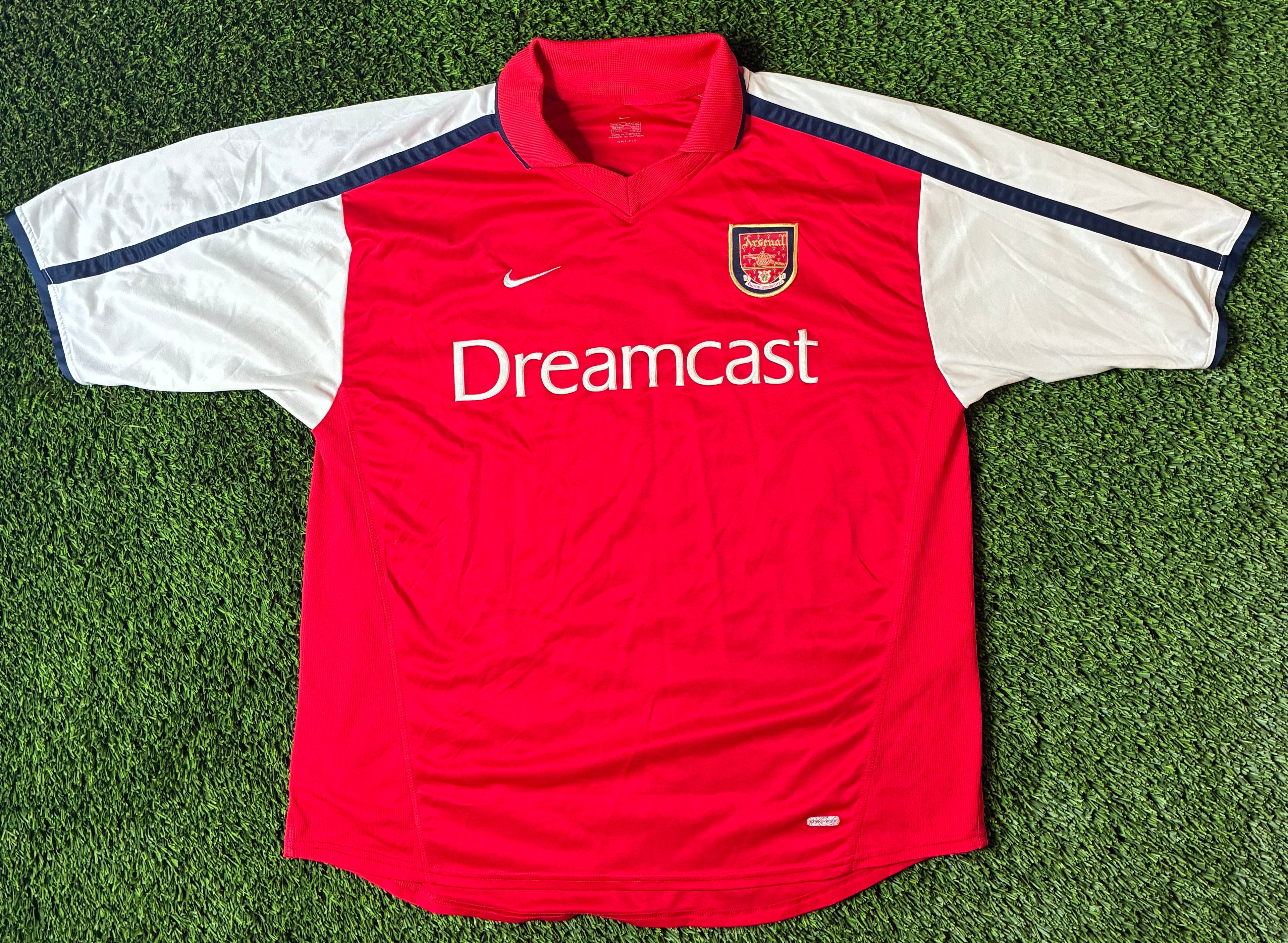 Nike Arsenal 99/00 Home Jersey Size Men's XL