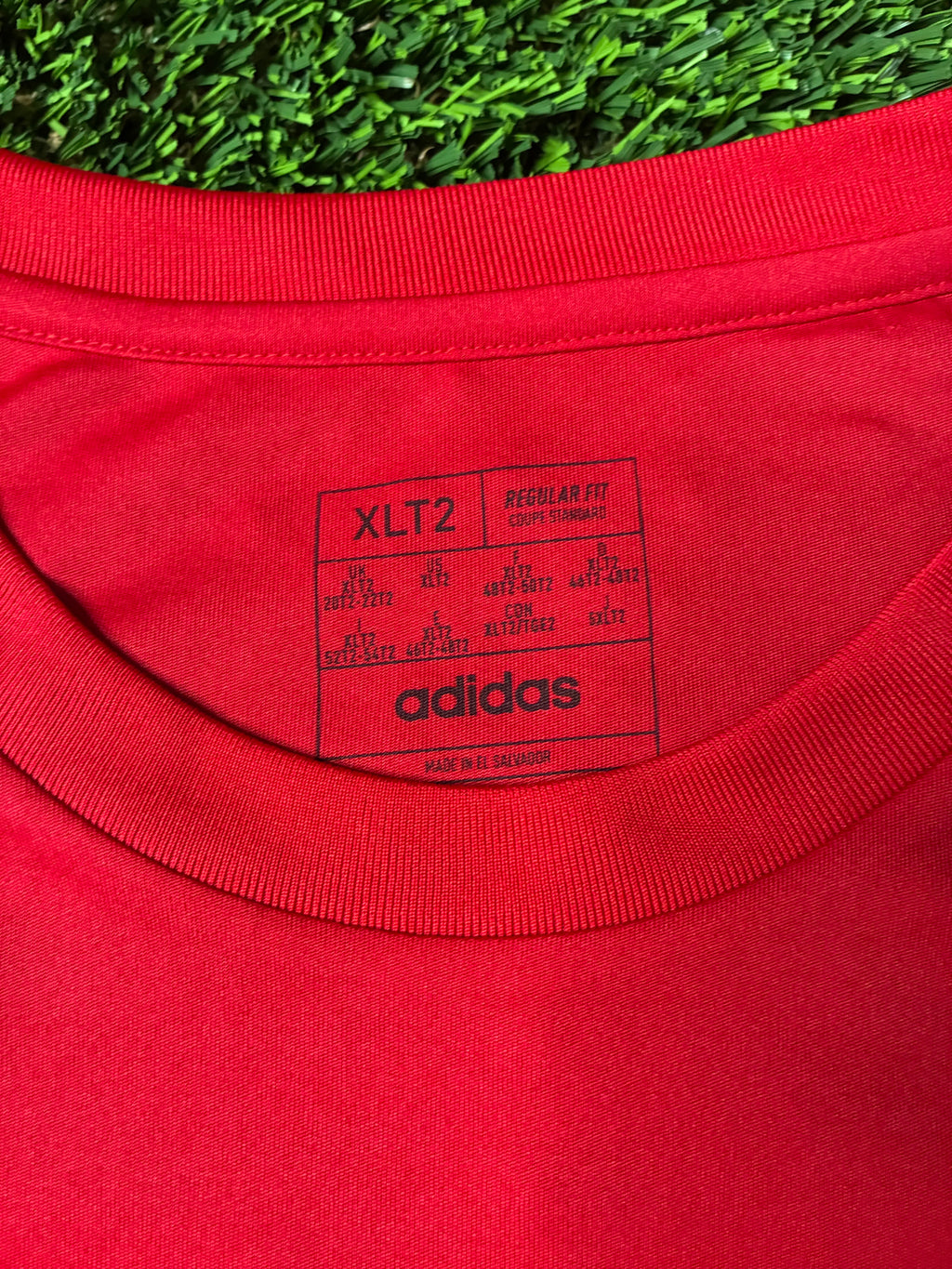 Red Adidas Custom Jersey Size Women's XL