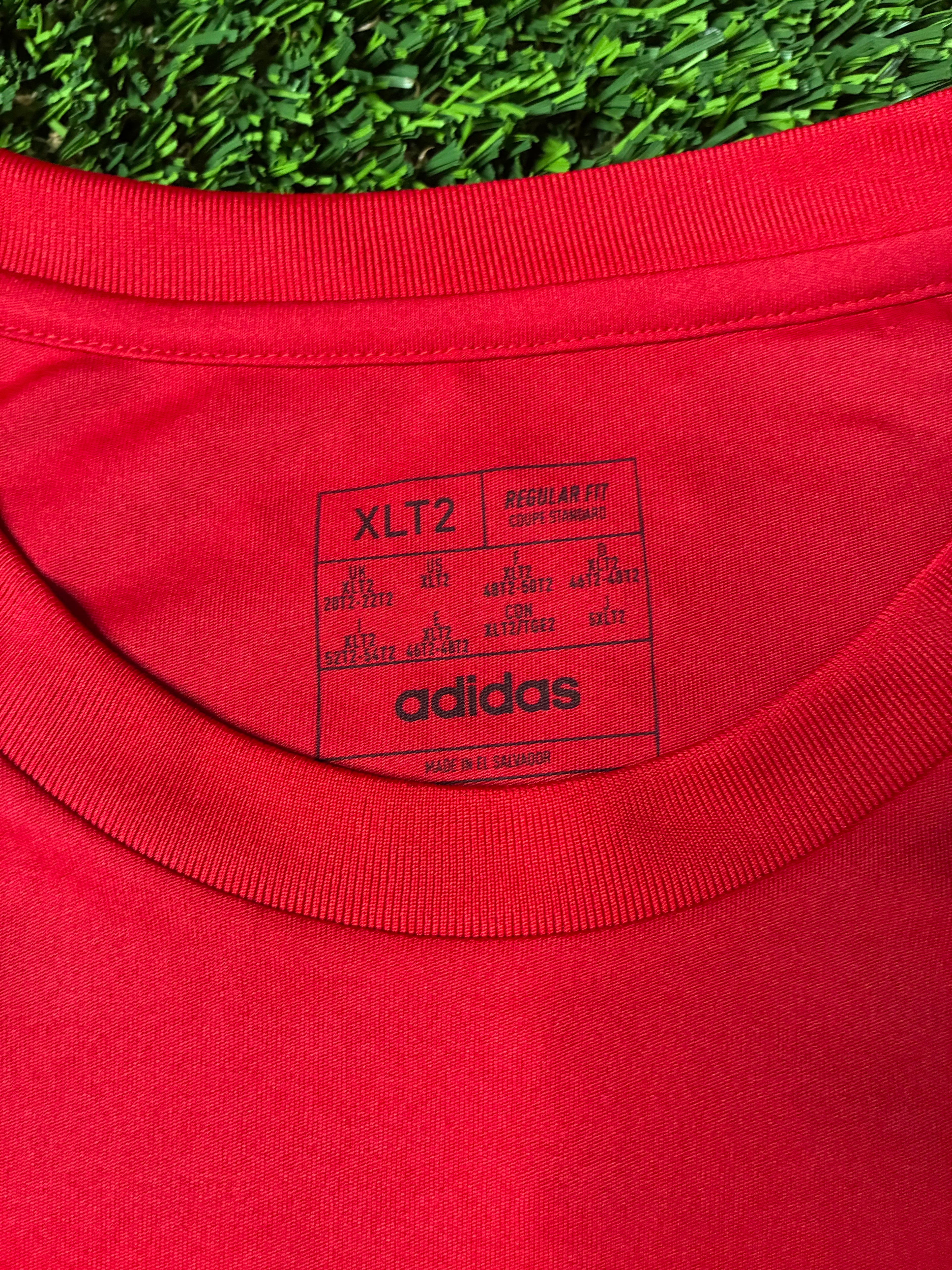 Red Adidas Custom Jersey Size Women's XL