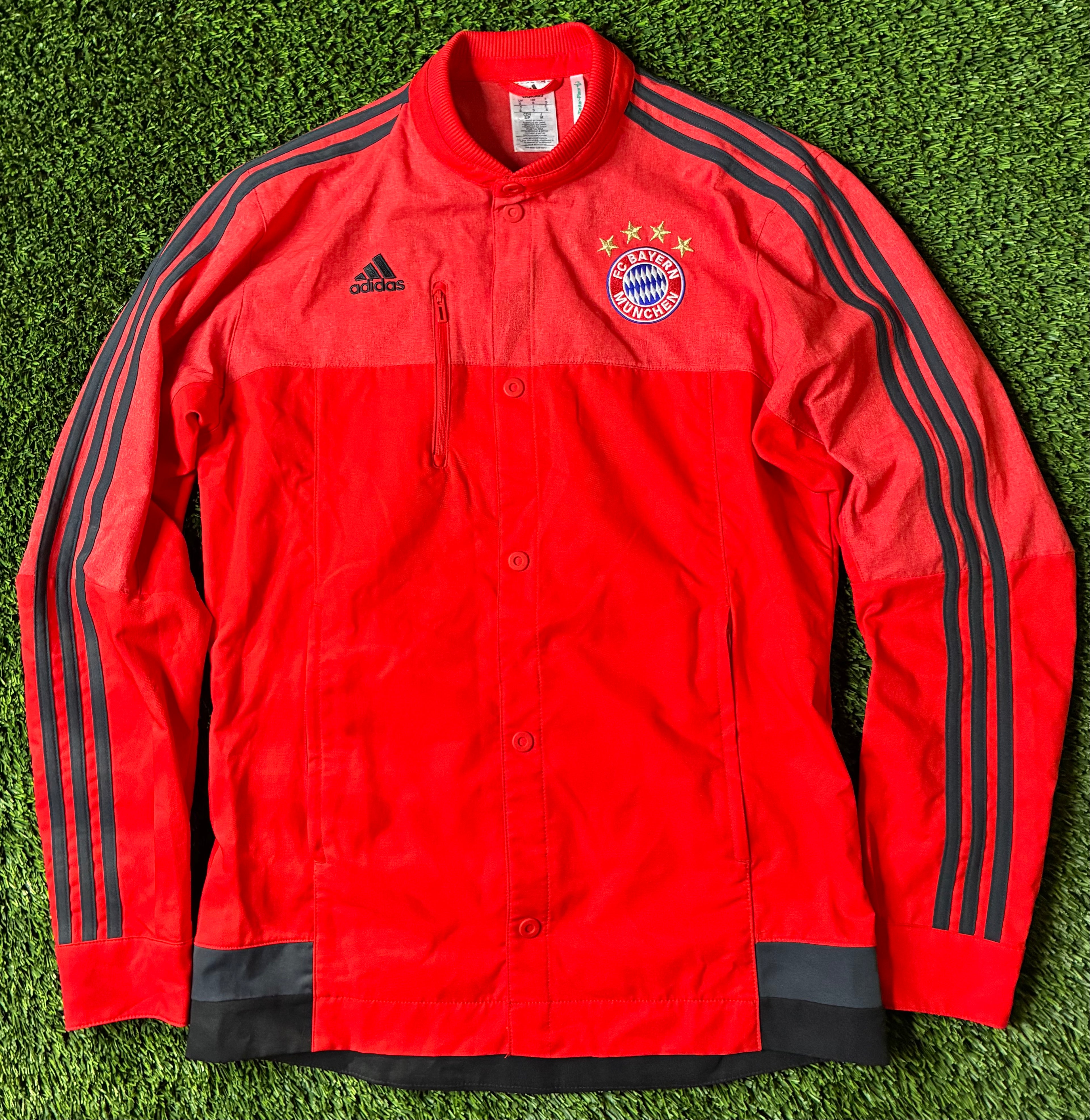 Adidas Bayern Munich 14/15 Anthem Jacket Size Small