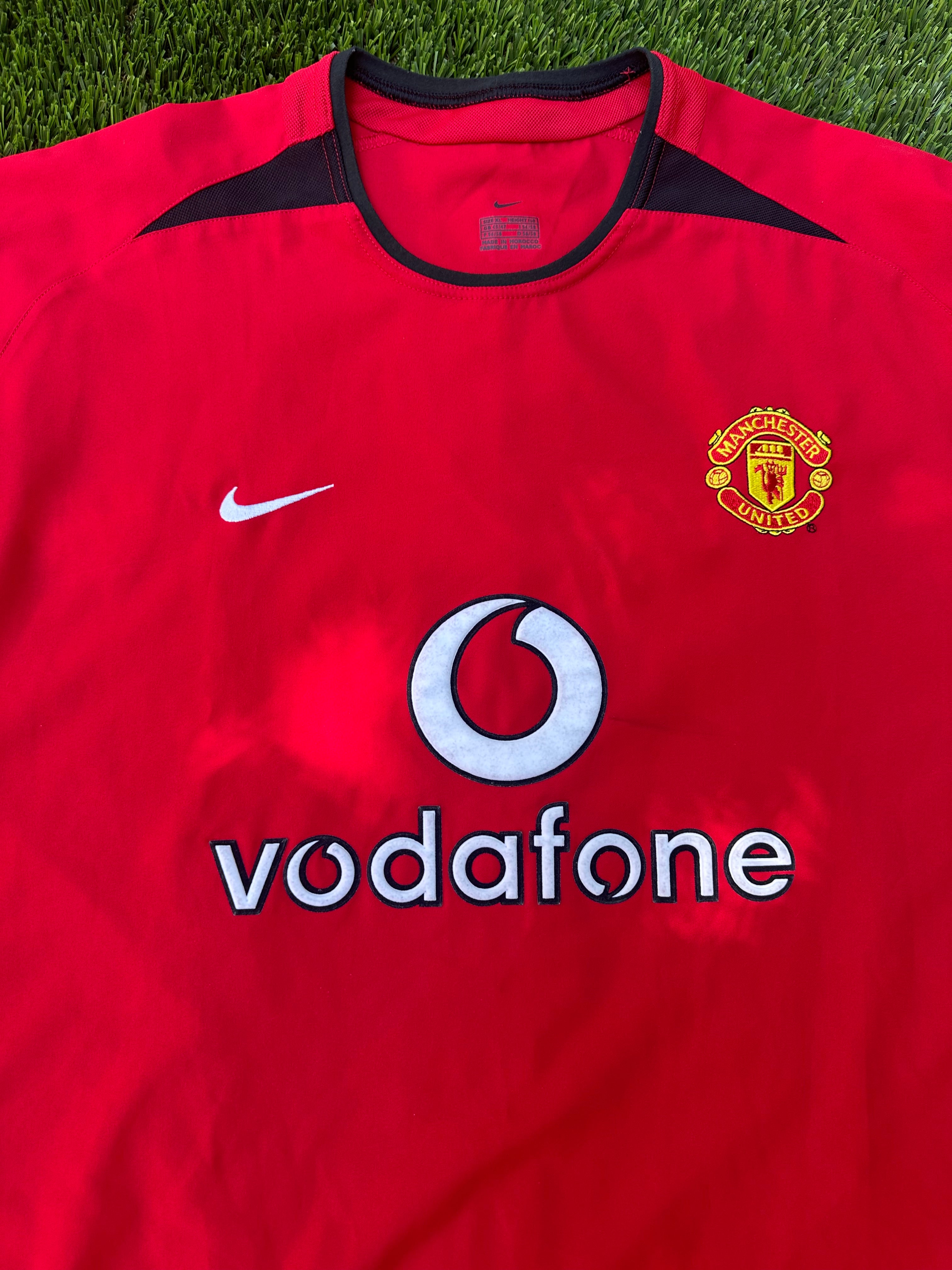 Nike Manchester United 02/04 Home Jersey Size Men's XL
