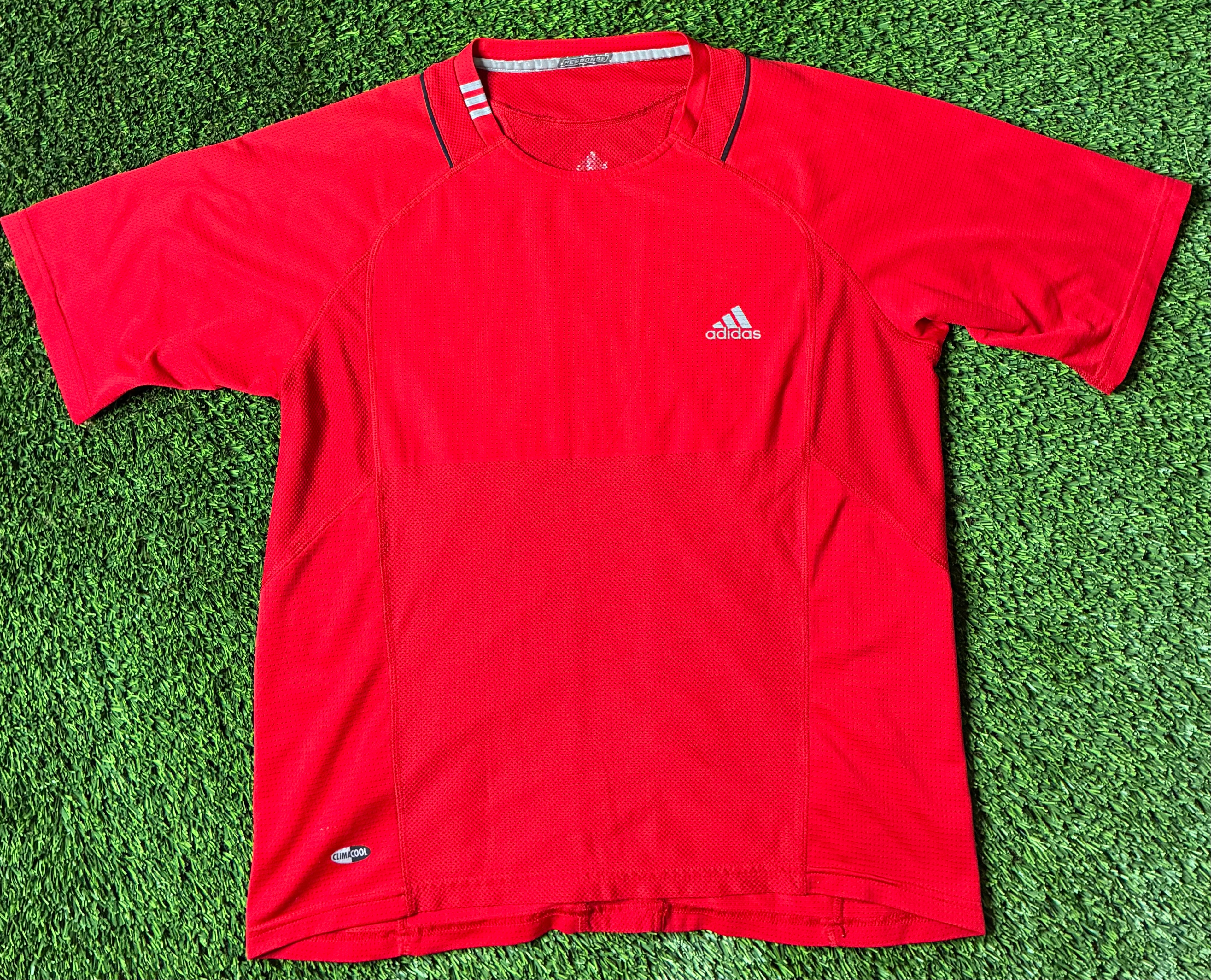 Red Custom Adidas Jersey Size Large