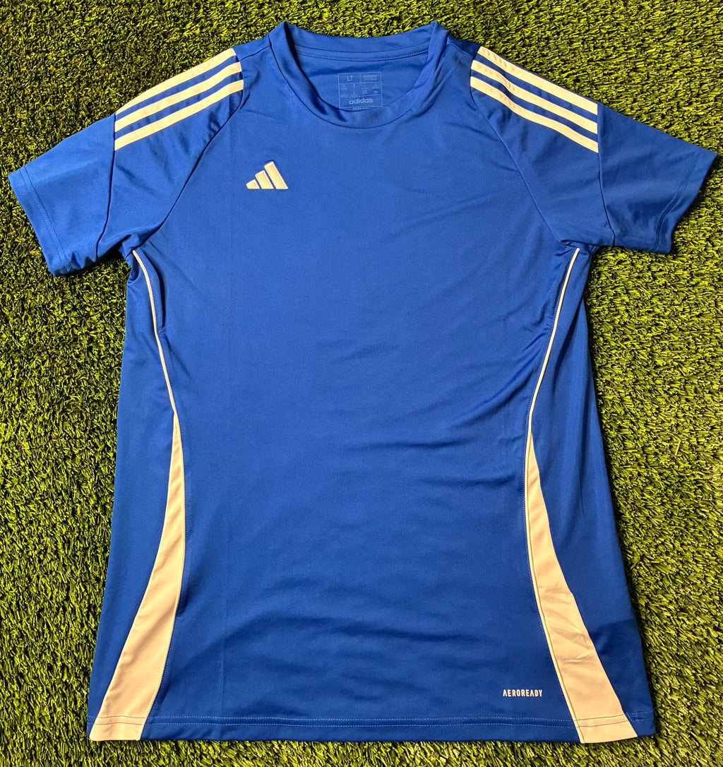 Blue Adidas Custom Jersey Size Women's Large