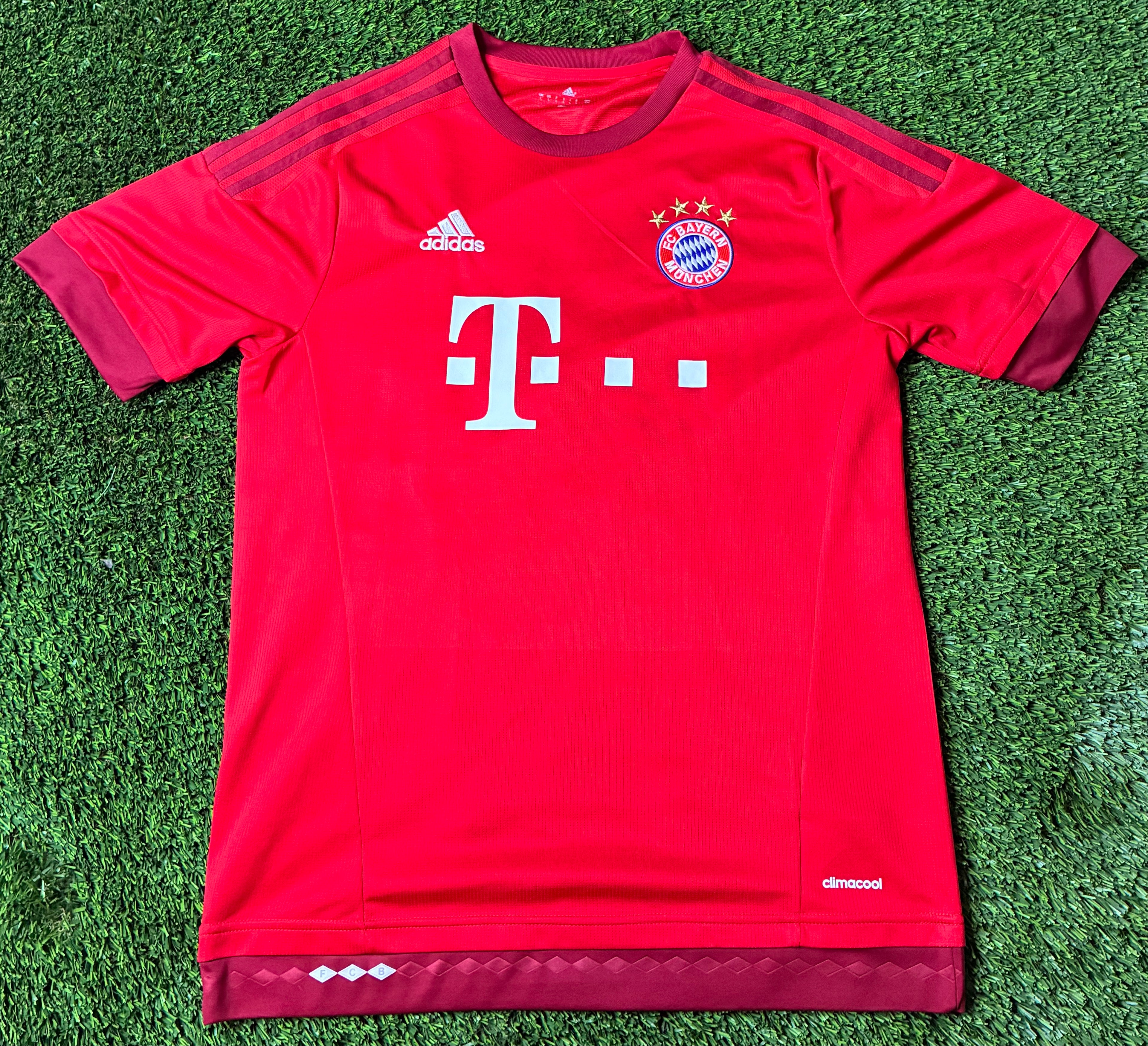Adidas Lewandowski #9 Bayern Munich 15/16 Home Jersey Size Men's Large