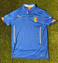Vintage Puma Italy 14/15 Home Jersey Size Youth XL