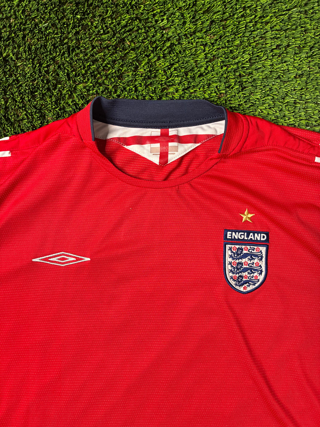 Vintage England 04/06 Away Jersey Size Men's 2XL