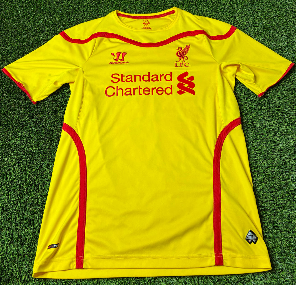 Warrior Balotelli #45 Liverpool 14/15 Away Jersey Size Men's Medium