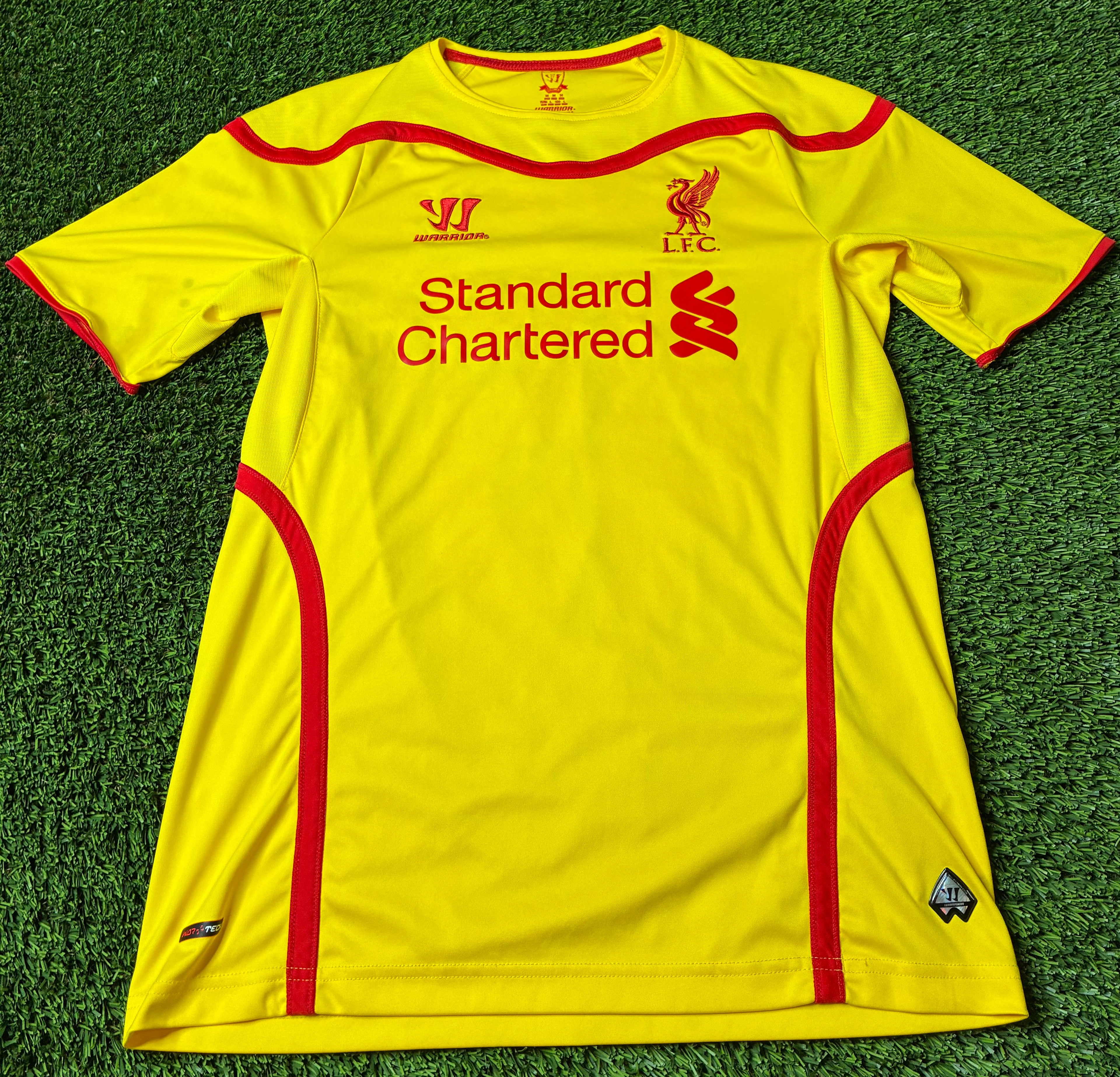Warrior Balotelli #45 Liverpool 14/15 Away Jersey Size Men's Medium