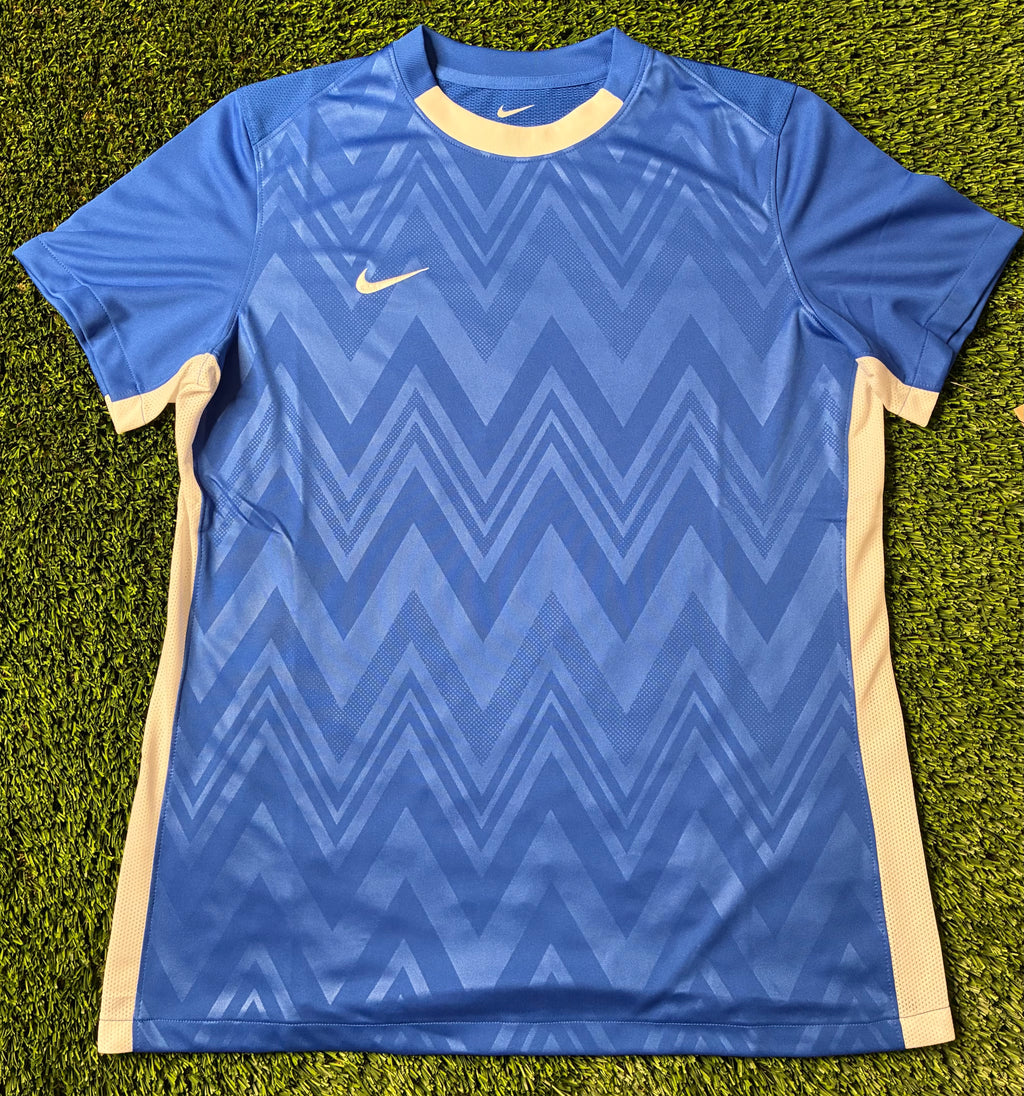 Blue Nike Custom Jersey Size Women's Large
