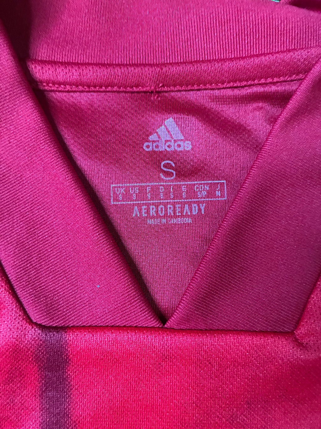 Adidas Spain 20/21 Home Jersey Size Men’s Small