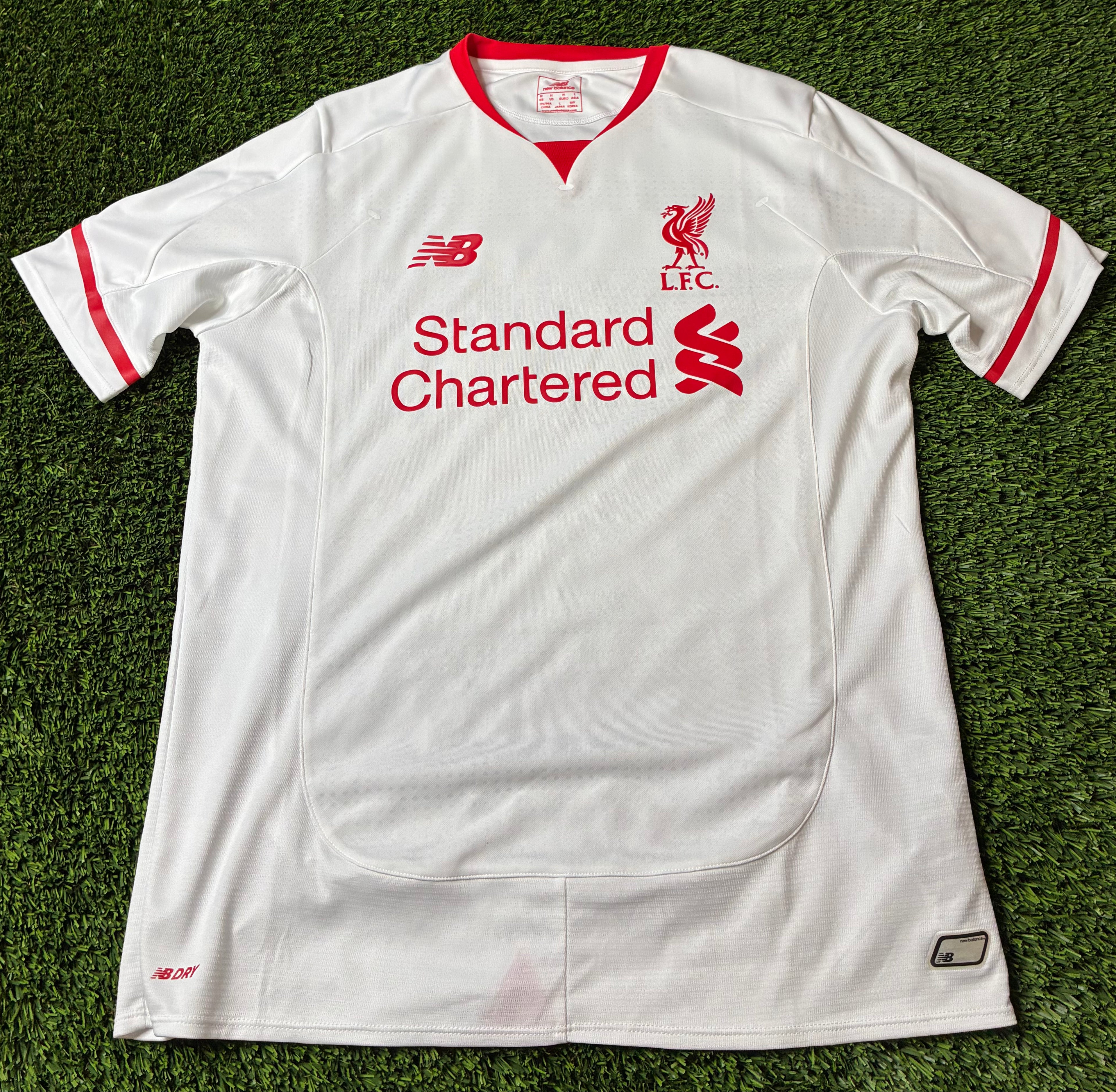 New Balance Liverpool 15/16 Away Jersey Size Men's Medium