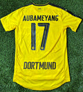 Puma Aubameyang #17 Borussia Dortmund 16/17 Home Size Small