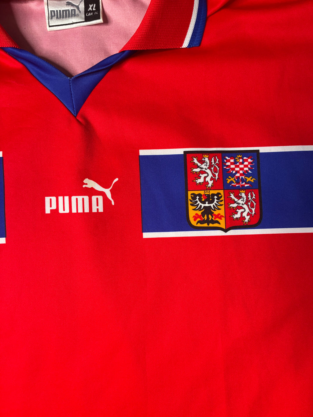 Puma Czech Republic 1998 Home Jersey SIze Men's XL