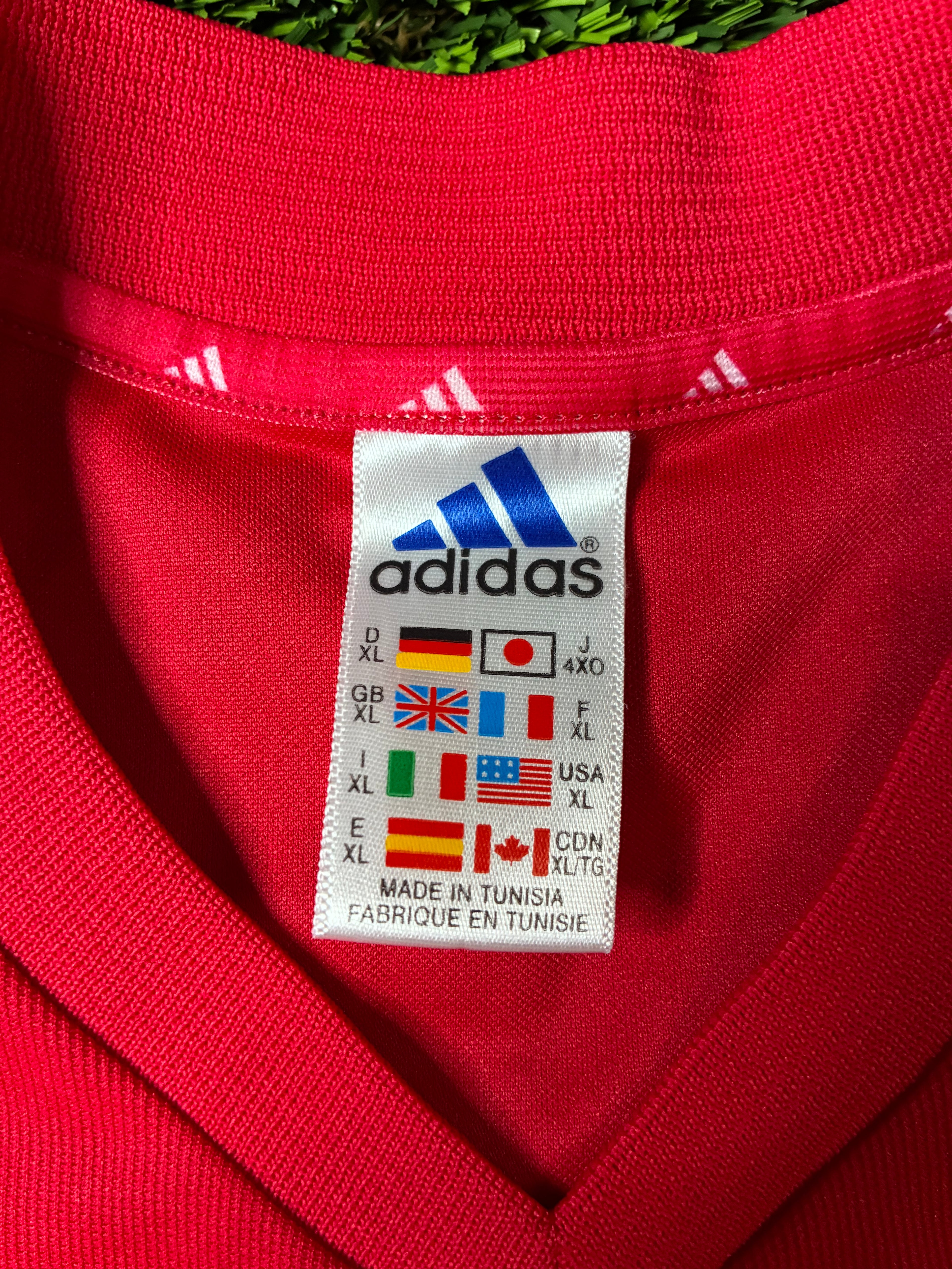 Adidas Canada 2002 Home Size XL