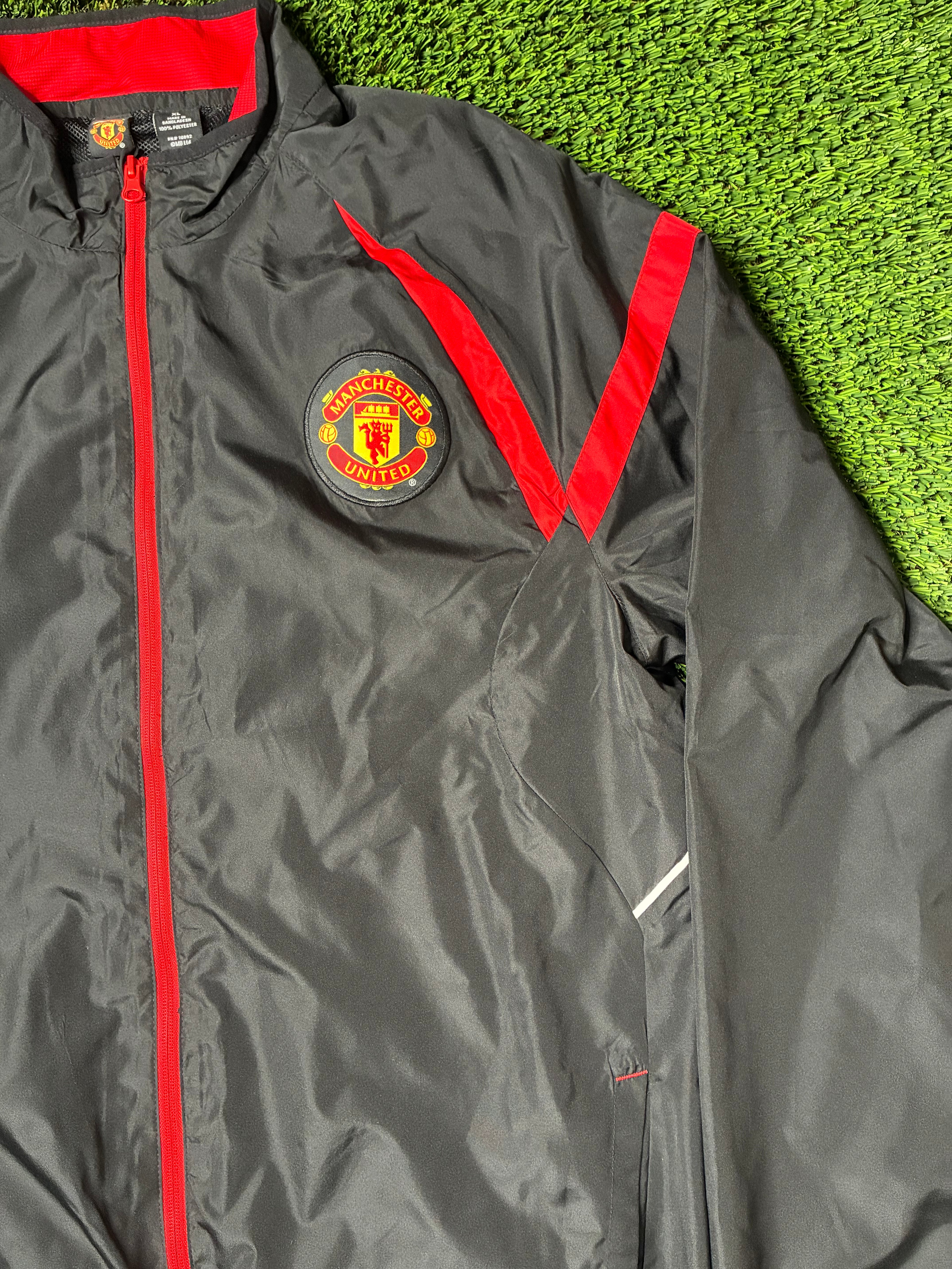 Vintage Manchester United Track Jacket Size Men's XL