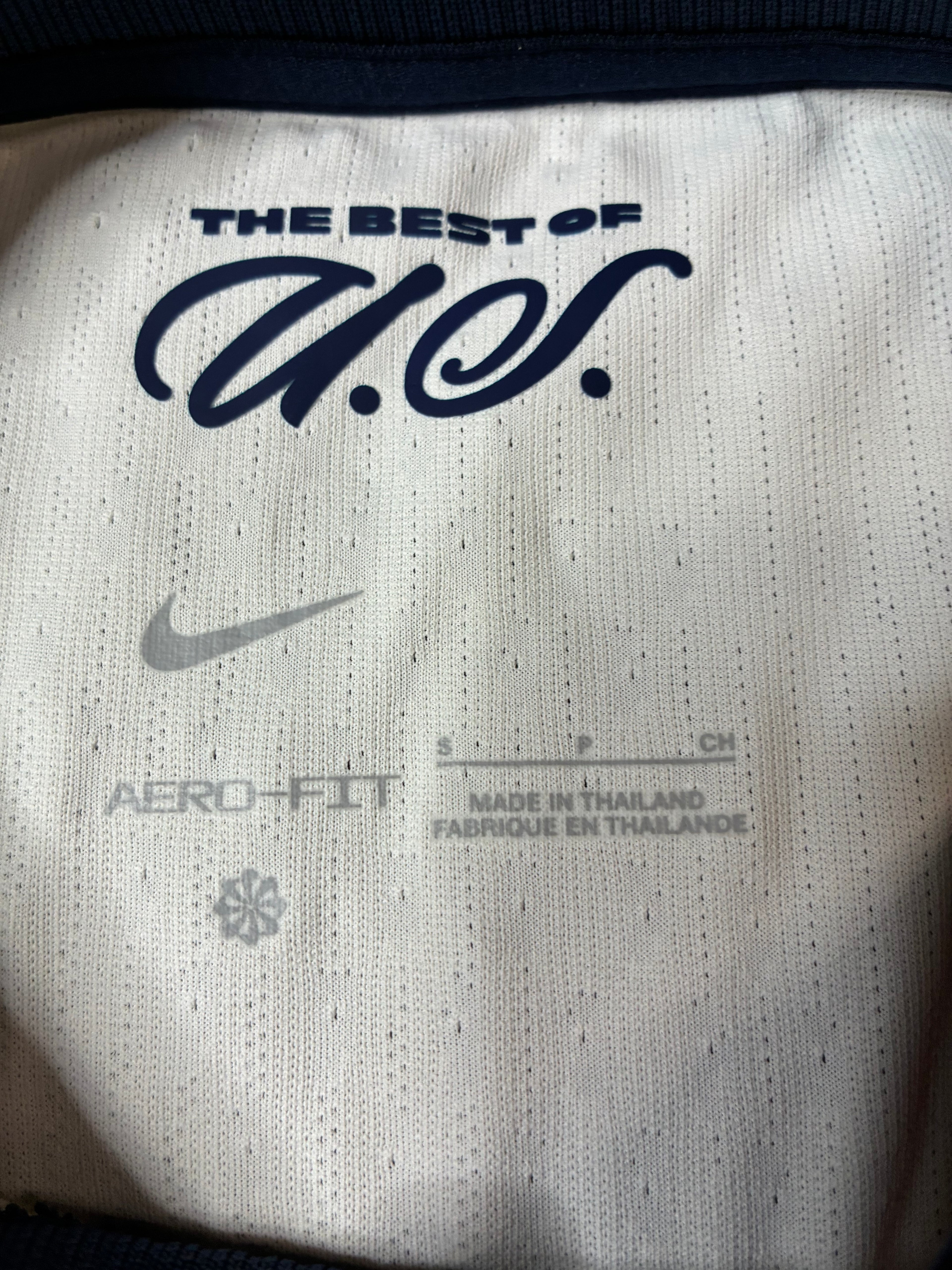 Nike USA 2026 Home Player Version Size Small