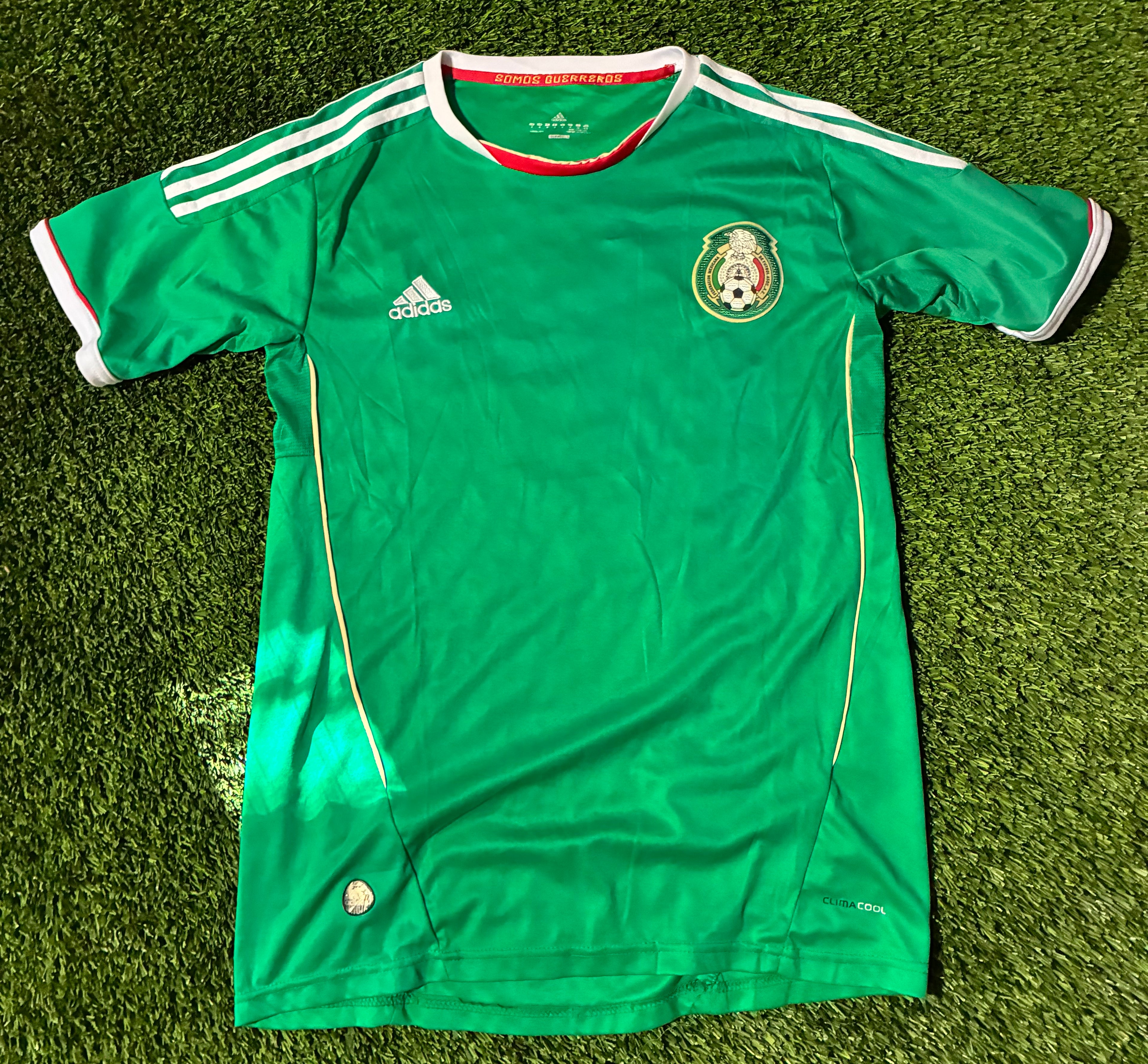 Adidas Mexico 11/12 Home Jersey Size Men’s Medium