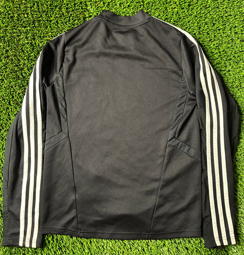 Black Custom Adidas Long Sleeve Jersey Size Youth Medium