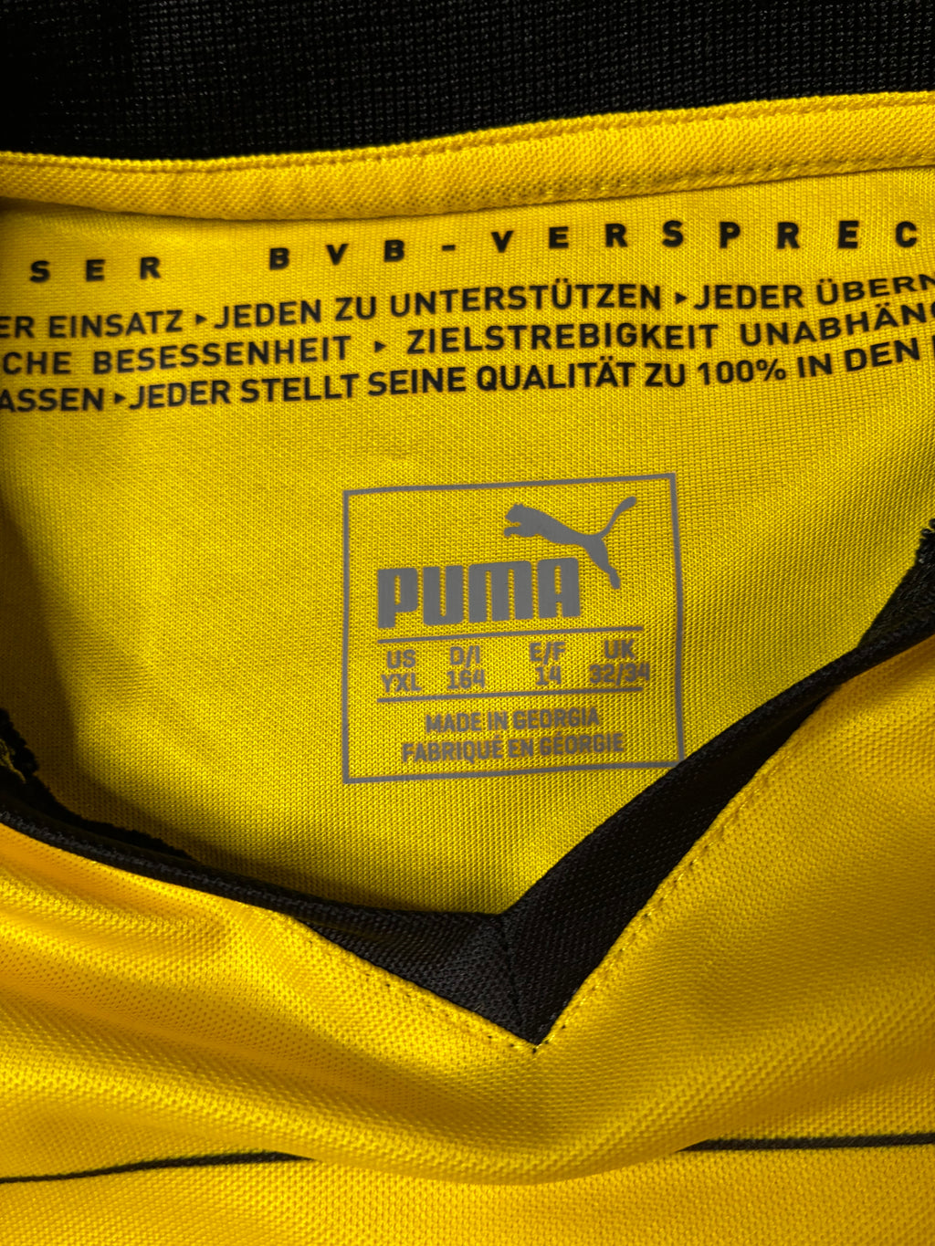Puma Borussia Dortmund 15/16 Home Size Youth XL