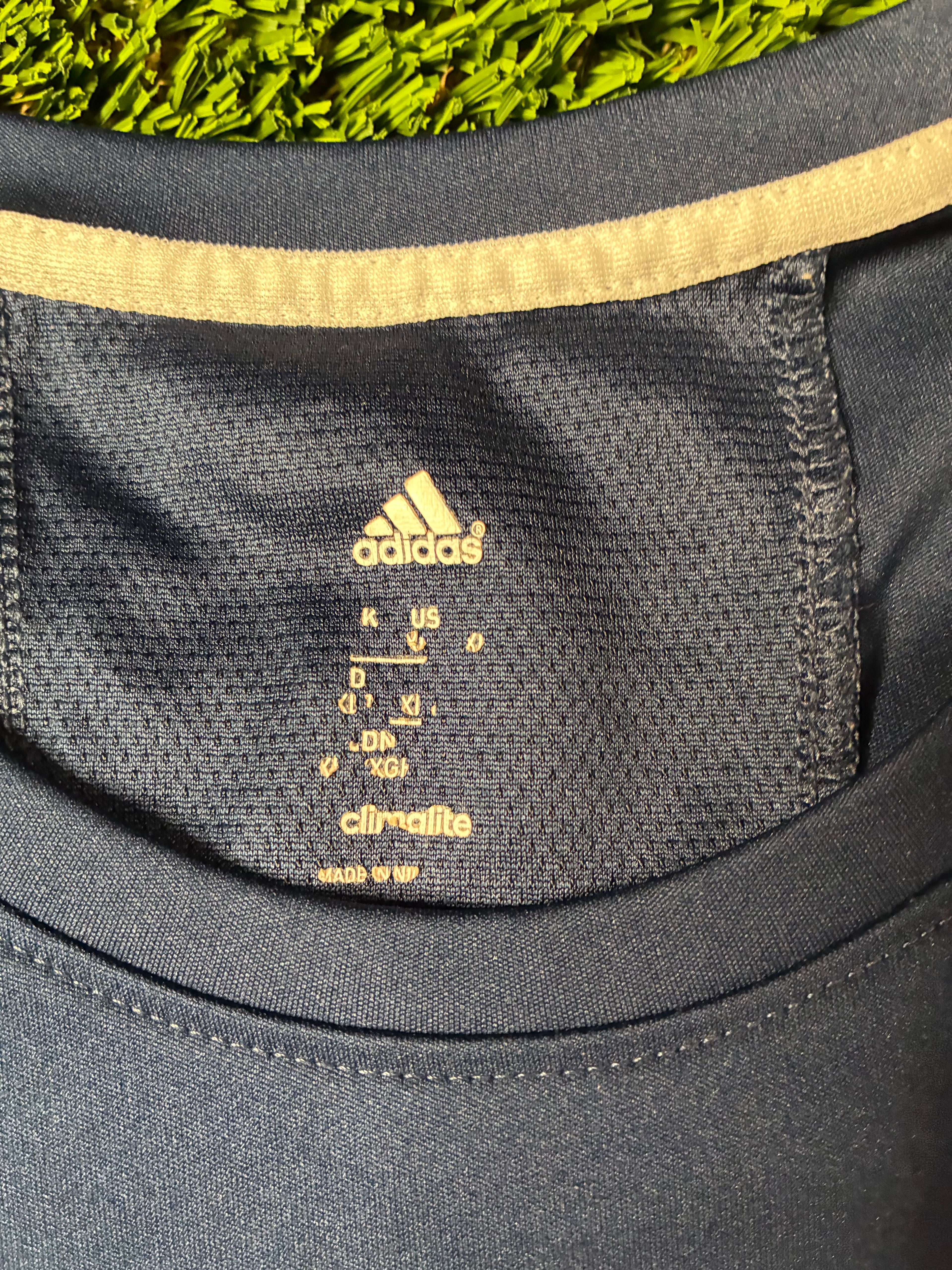 Dark Blue Custom Adidas Jersey Size XL