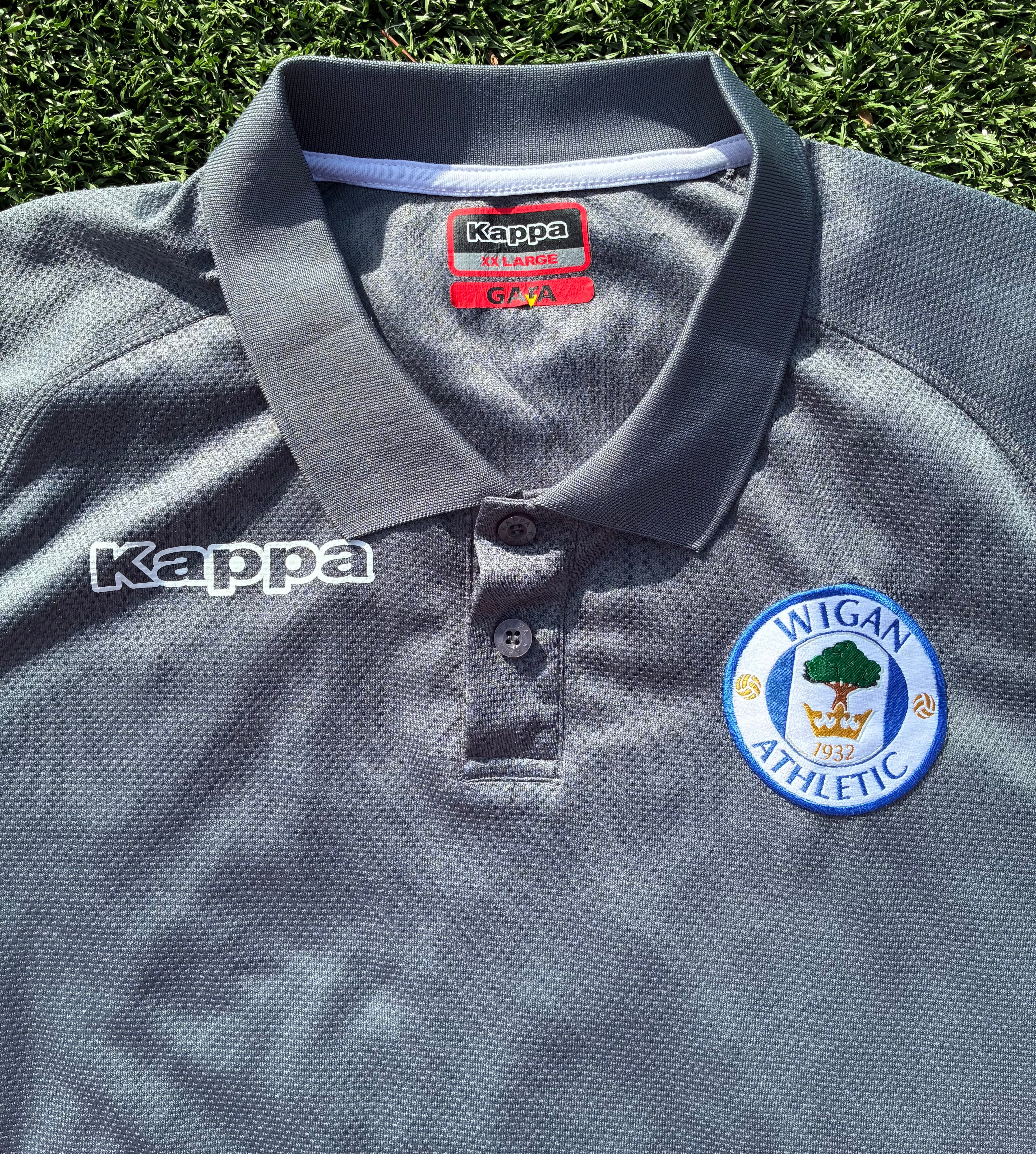 Kappa Wigan Athletic FC Polo Size Men's Size 2XL